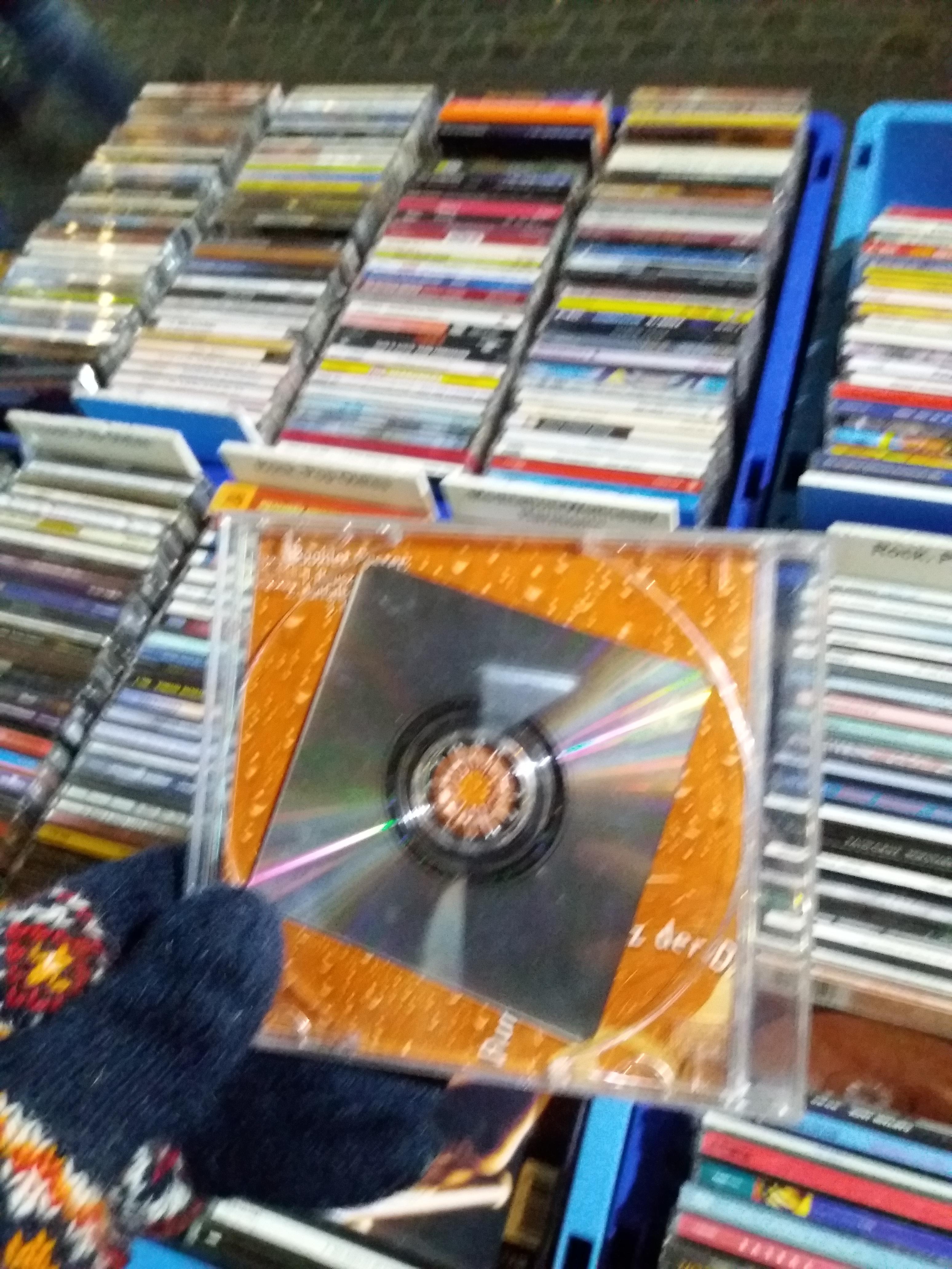 This square CD from the 90s. r/mildlyinteresting