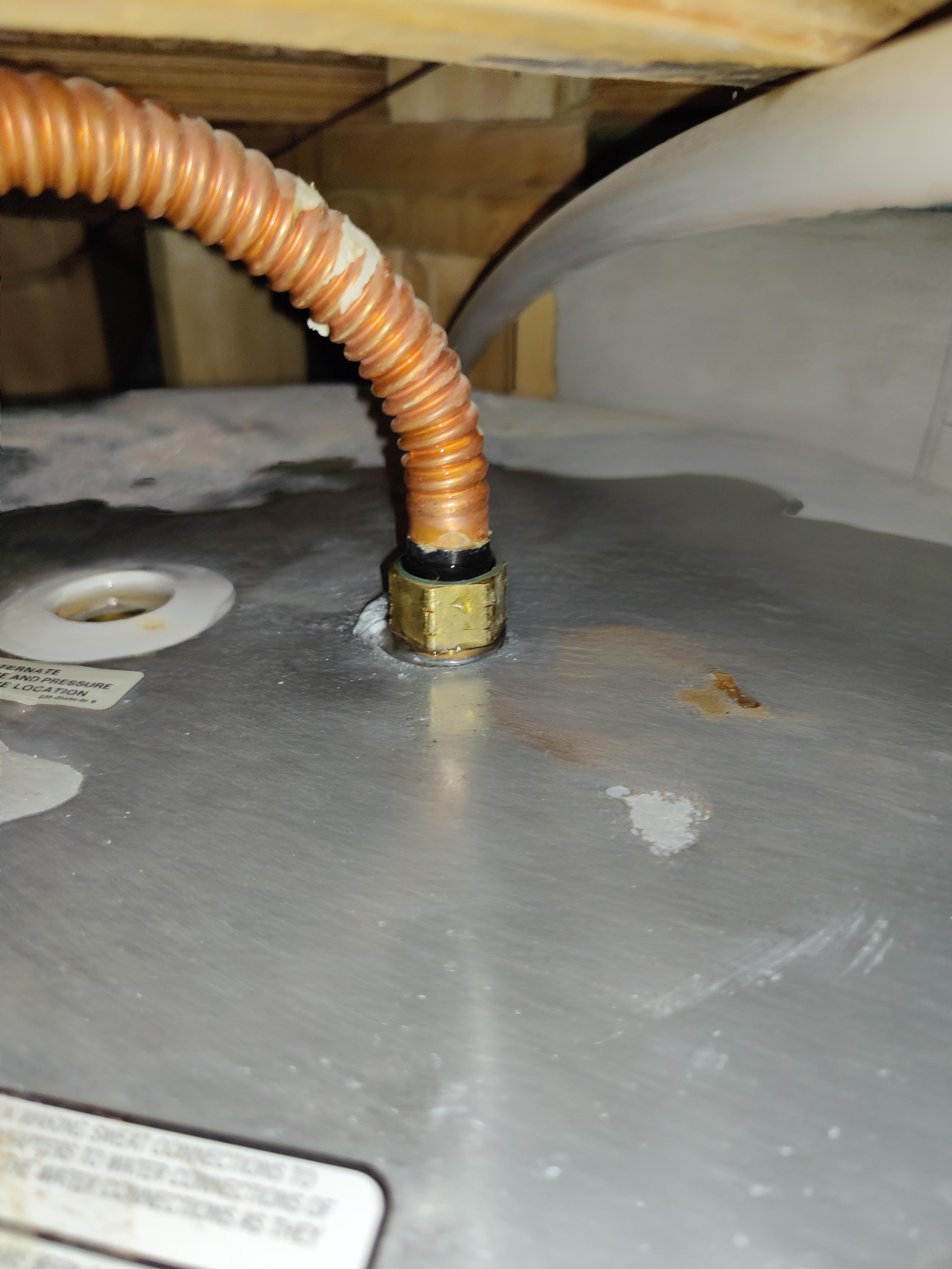 I have water leaking from my water heater(electric). I tried tightening it but it didn't fix it