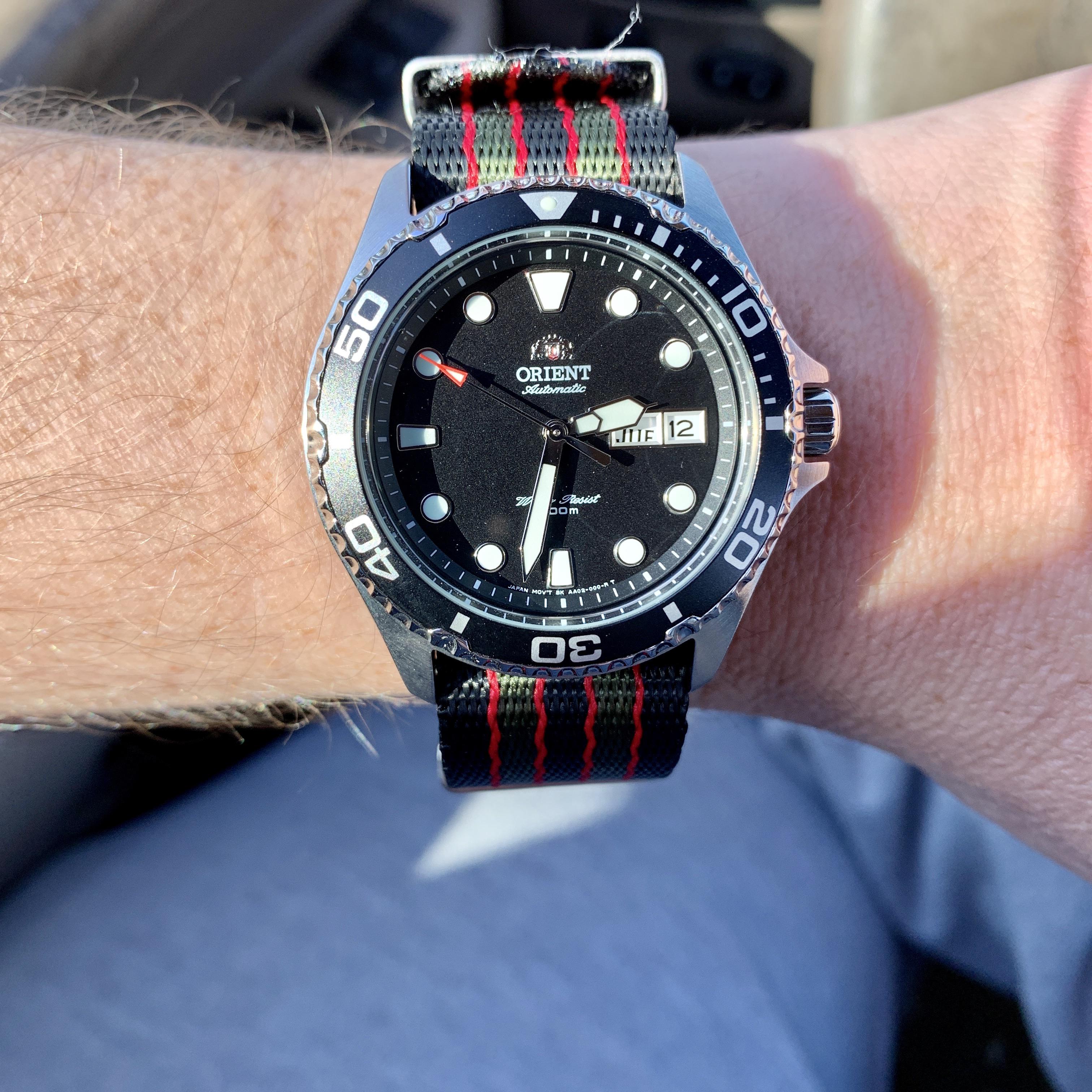 [Orient] Ray II on a Ritche NATO strap r/Watches