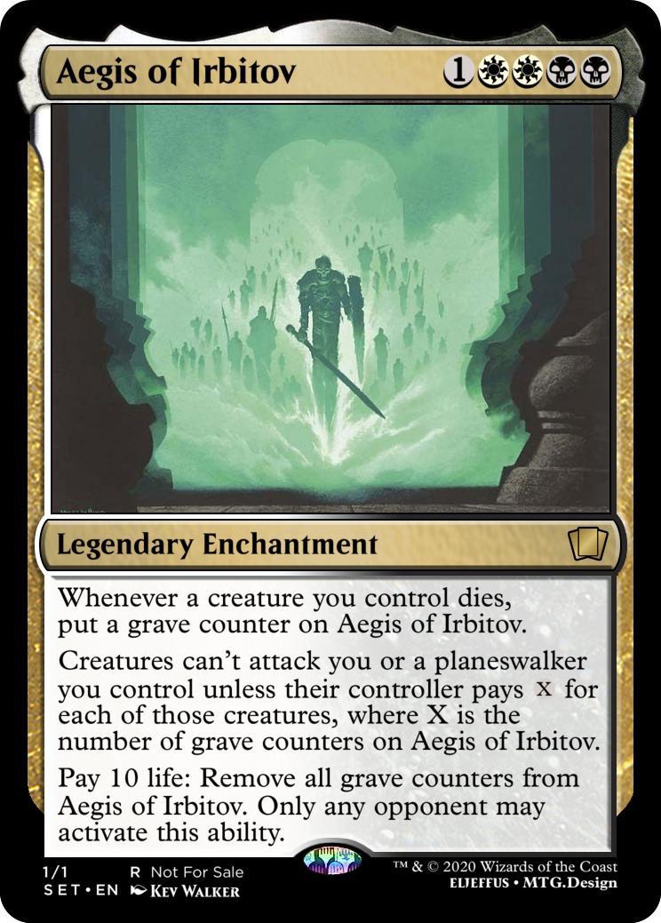 Aegis of Irbitov [Orzhov Pillow Fort] r/custommagic