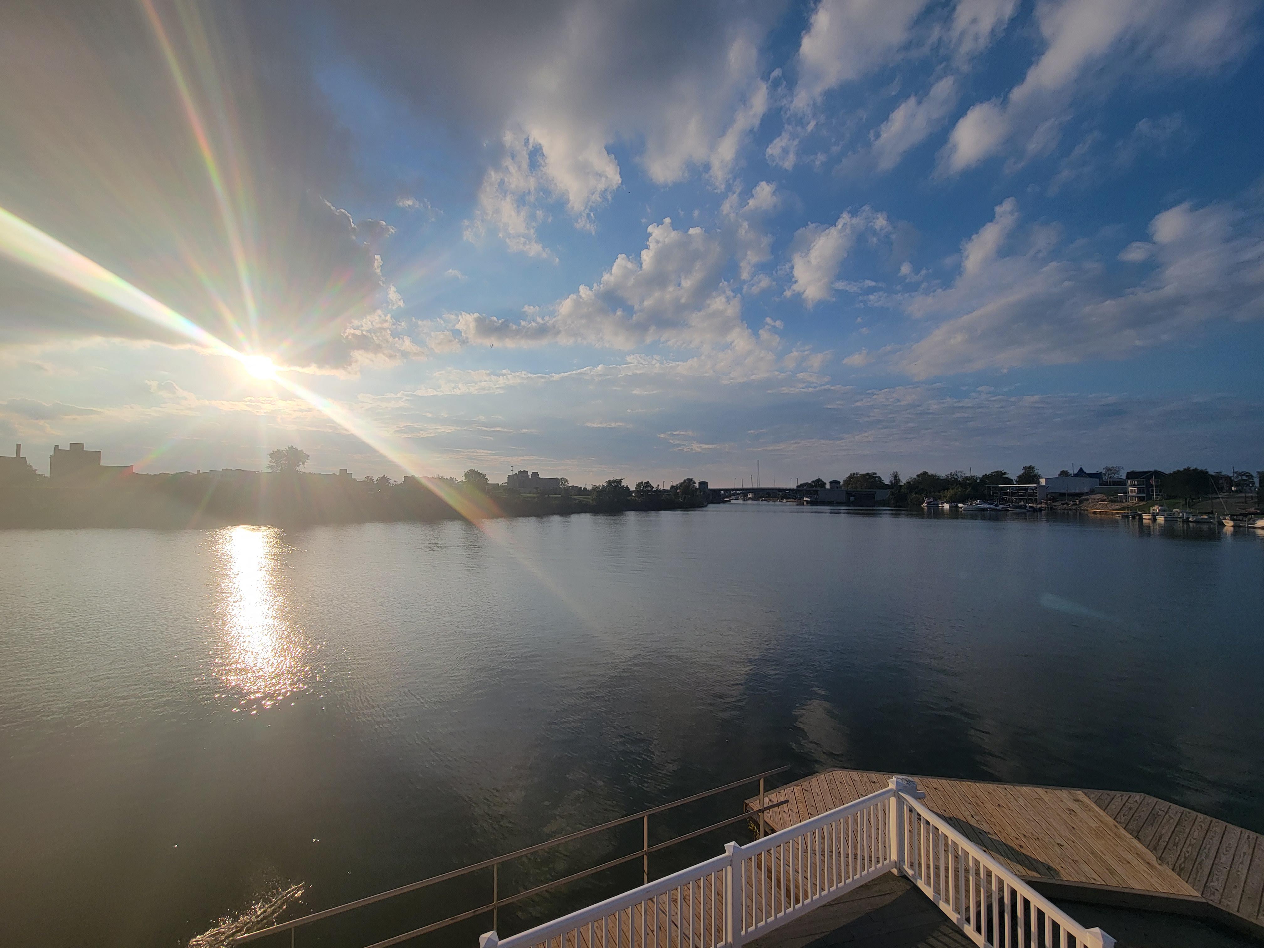 The Black River in Lorain is nicer than the Cuyahoga r/Cleveland