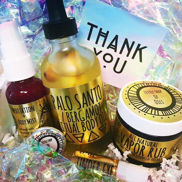 I just got my second Little Shop of Oils package! r/Indiemakeupandmore