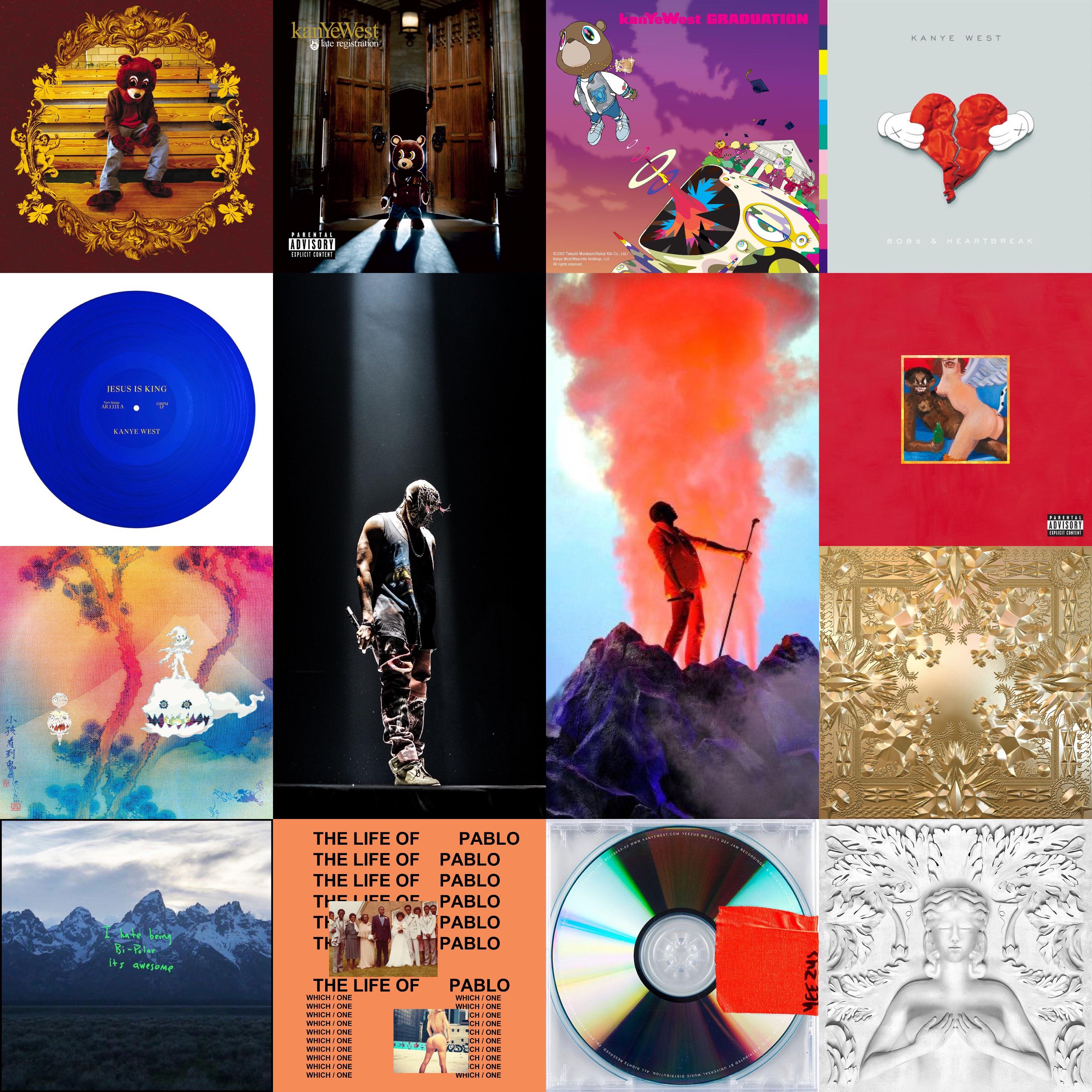 The best discography of all r/Kanye
