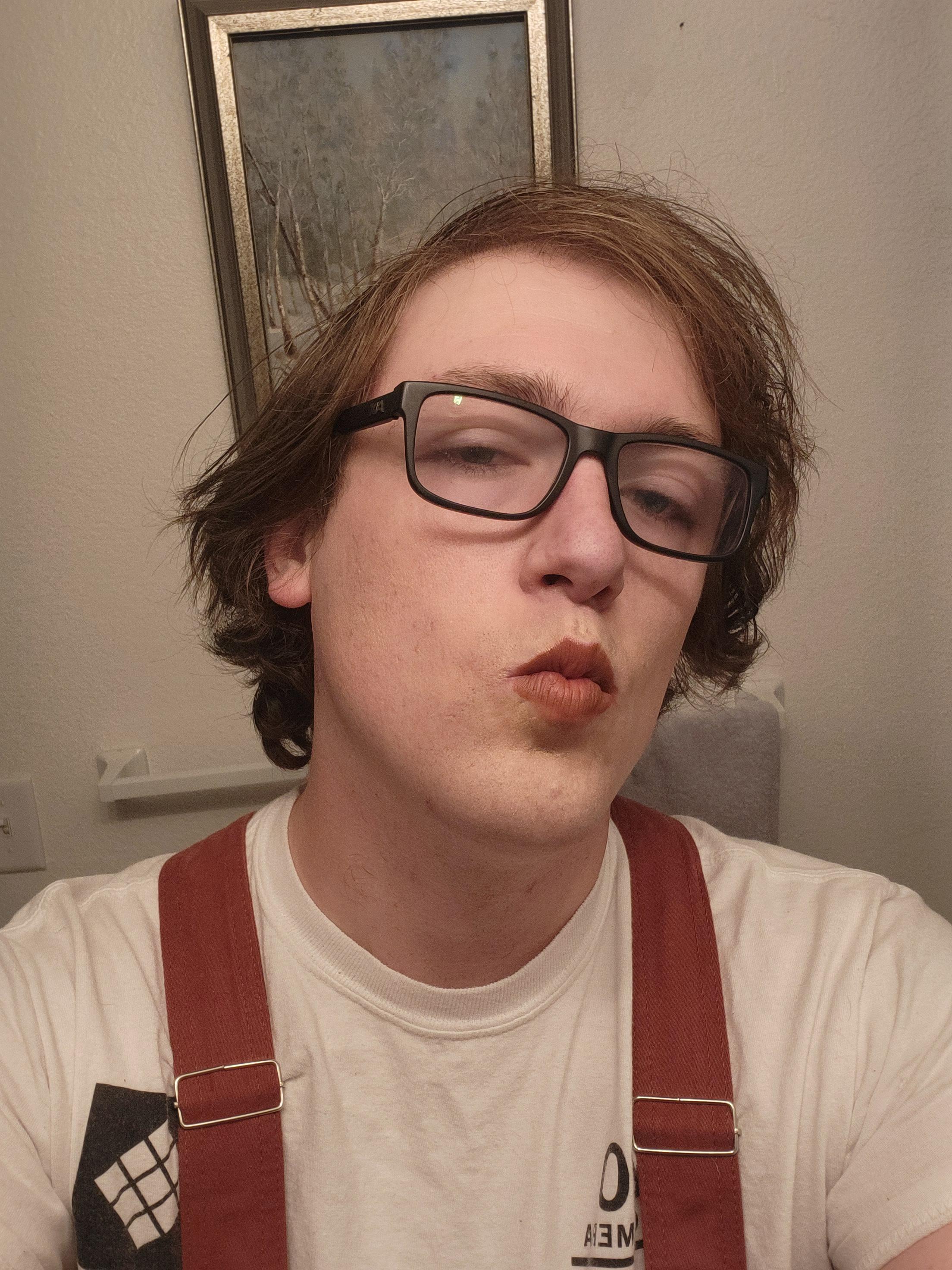 Went out last night had a great time! But once my lipstick smudged off