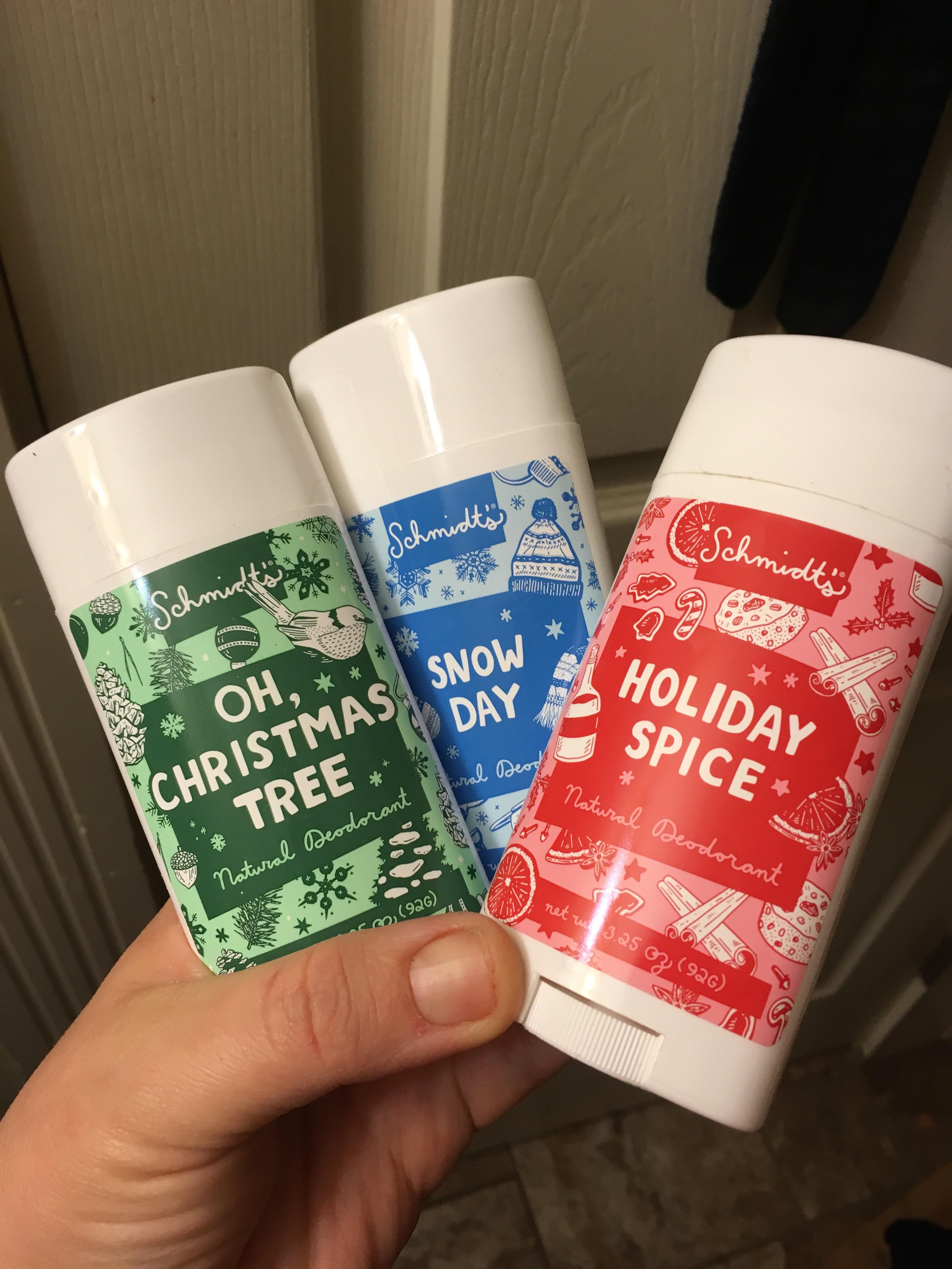 My deodorant r/christmas