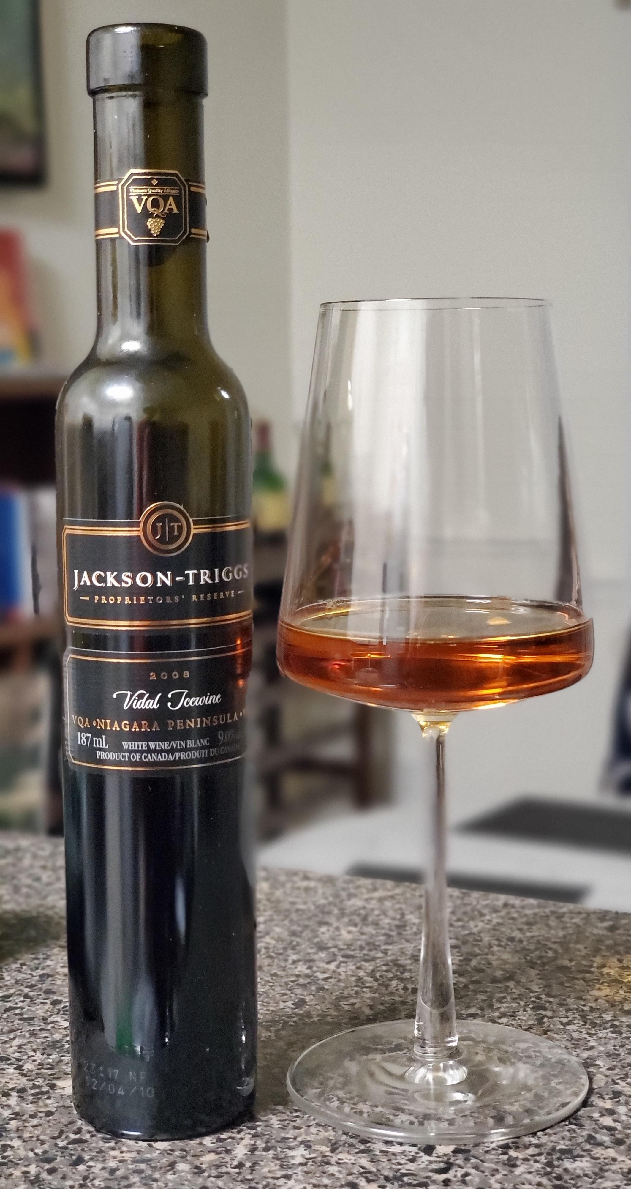 JacksonTriggs Vidal Icewine 2008 r/wine