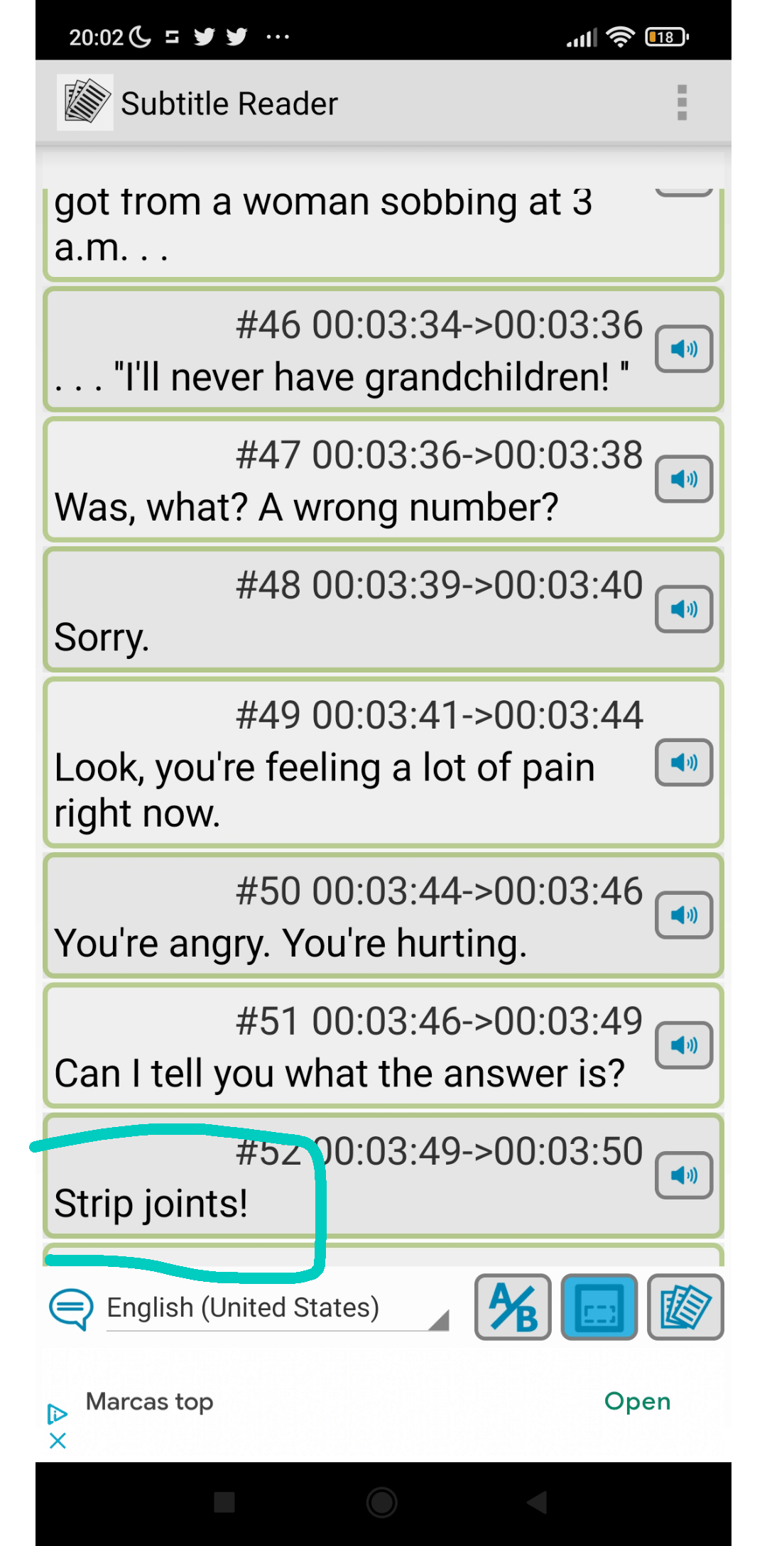 Hey. Someone know what's the meaning of "Strip Joints" in this context