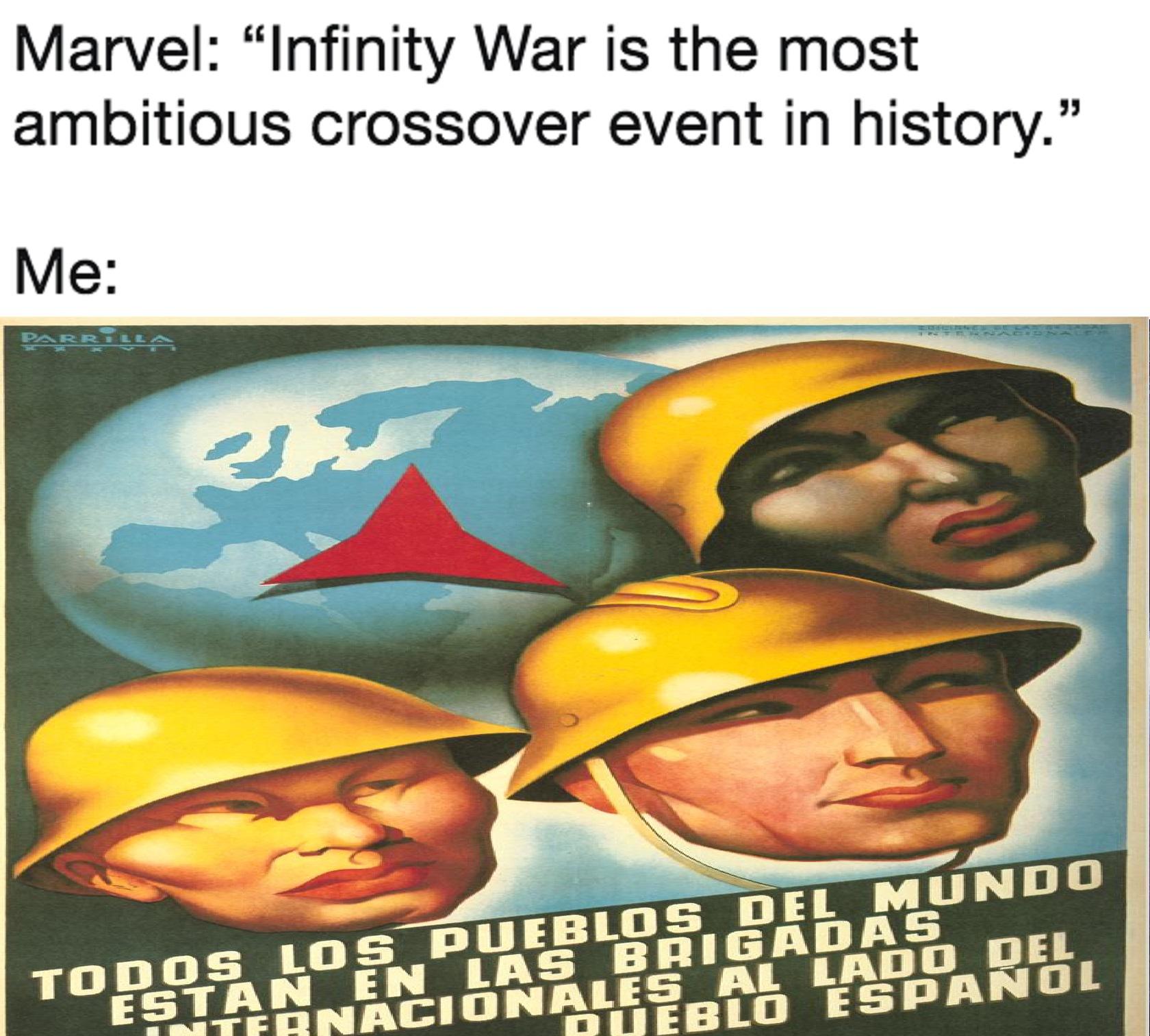 Another OC but this is about Spanish Civil War and International