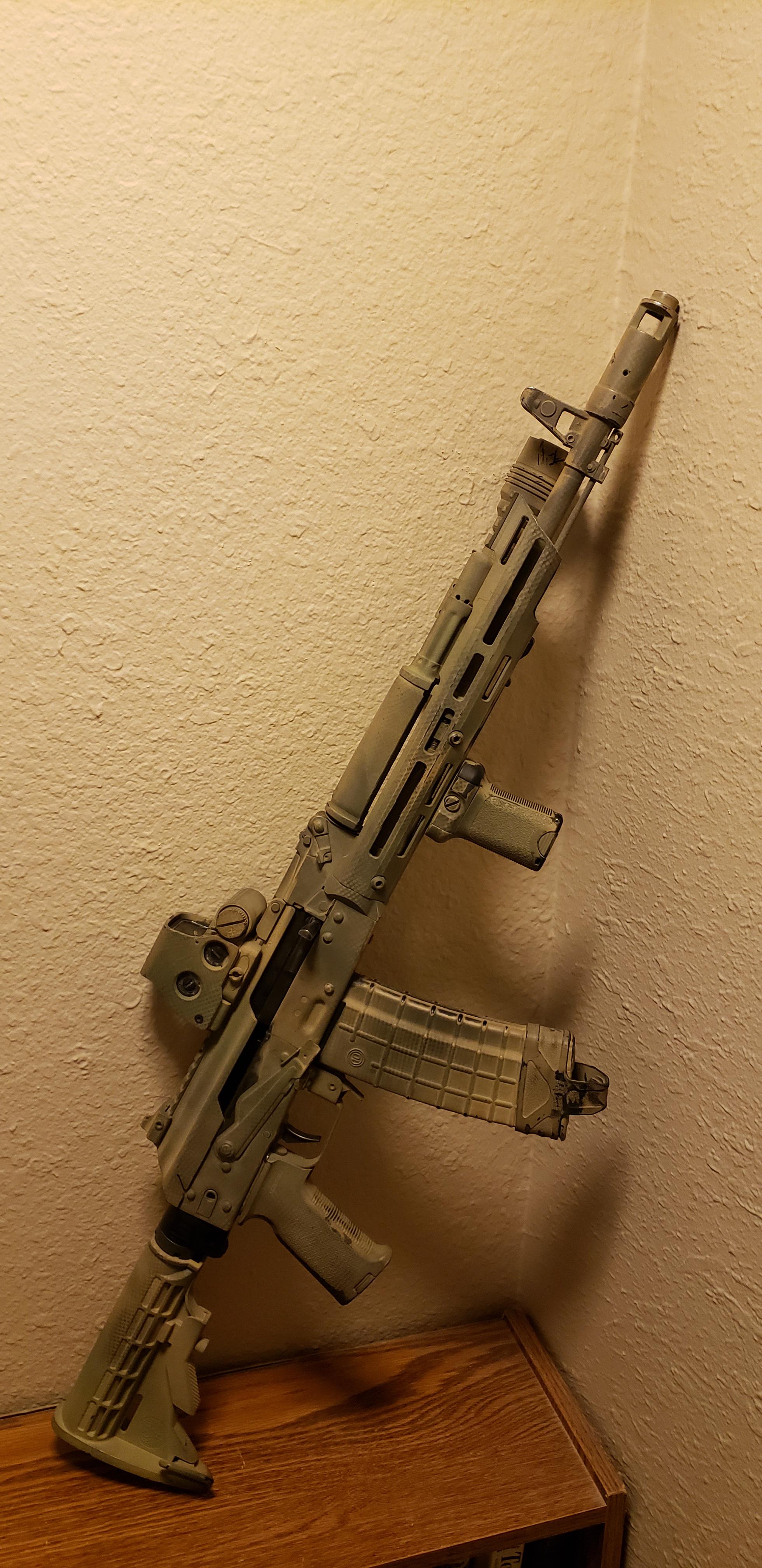 Did a little update. Calling it the AKAR 5.56 now lol ak47