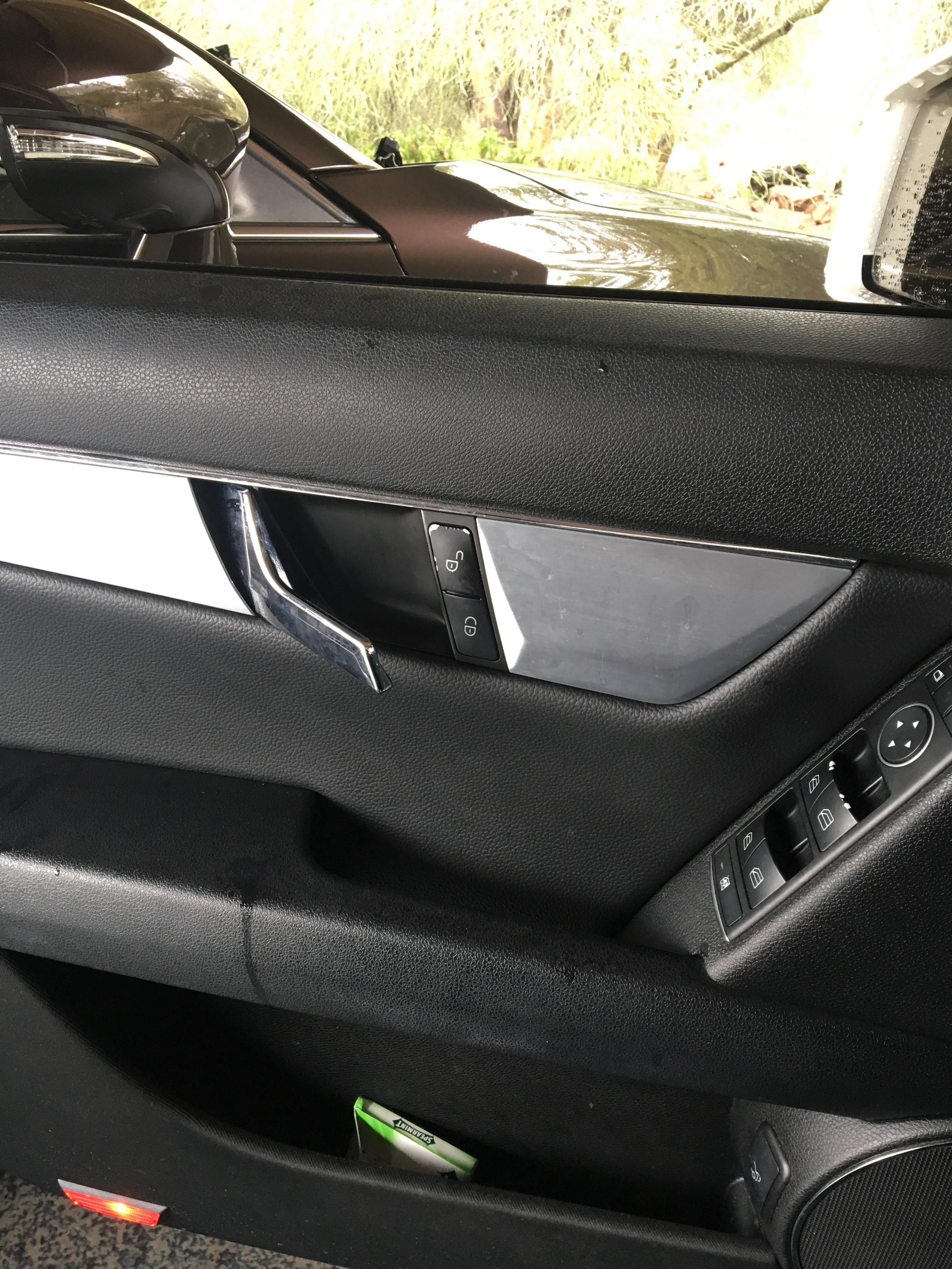 My door handle broke. Has anybody gotten into the door panel to try to fix it? I really don't