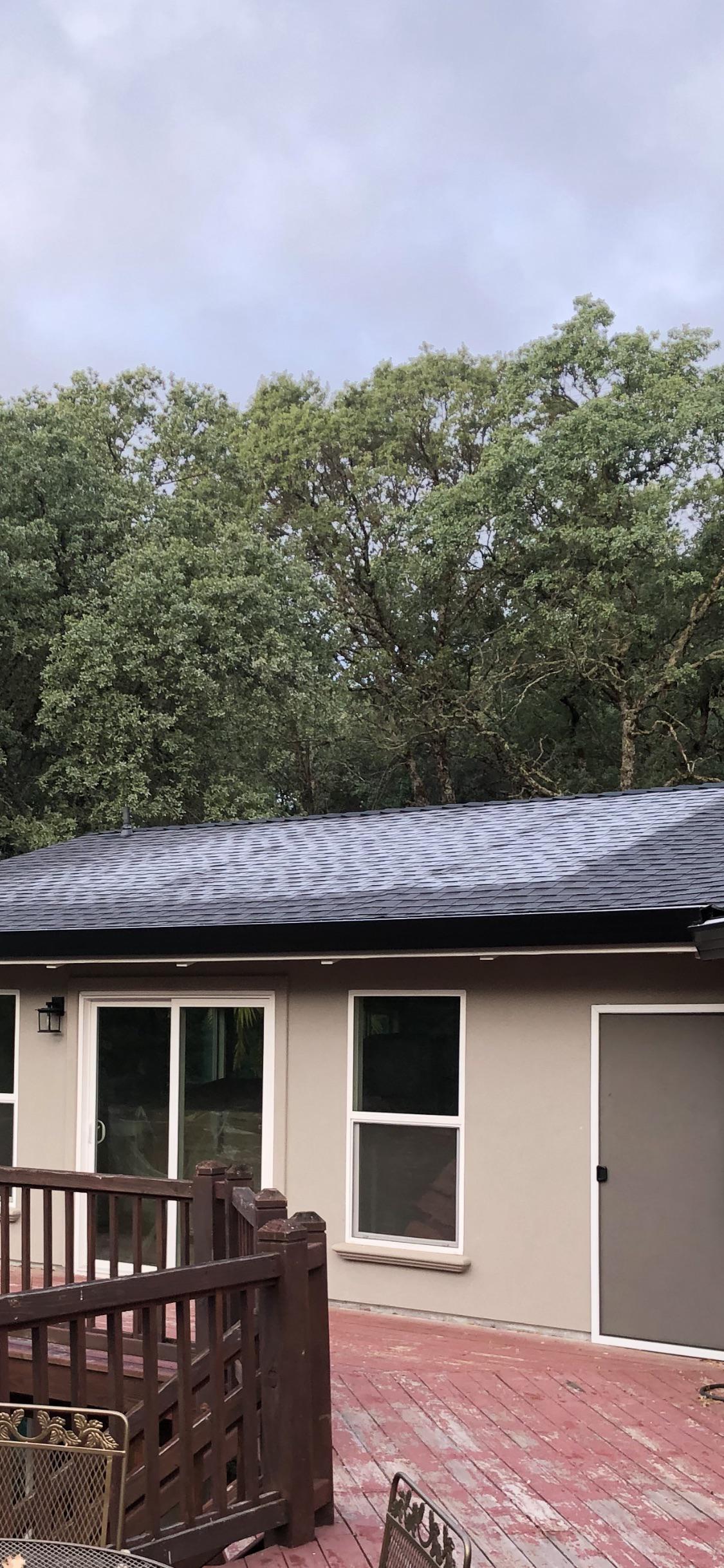 Why does my roof do this in the morning? Not going to change it just