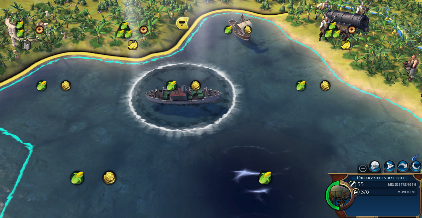 [Civ 6] Why would an observation balloon need to embark in order to