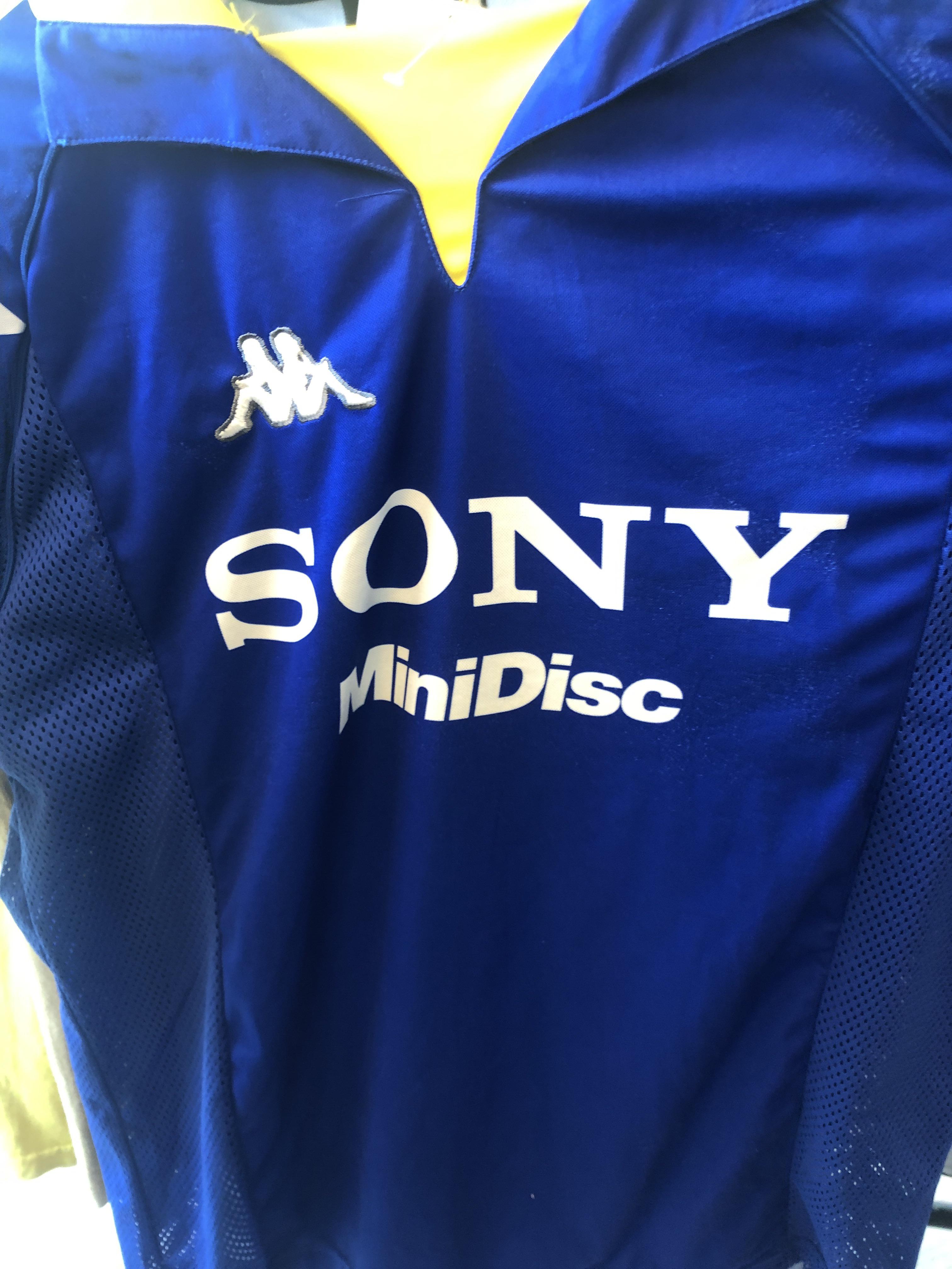 Juventus Sony Minidisc Football Shirt (Found at my university’s
