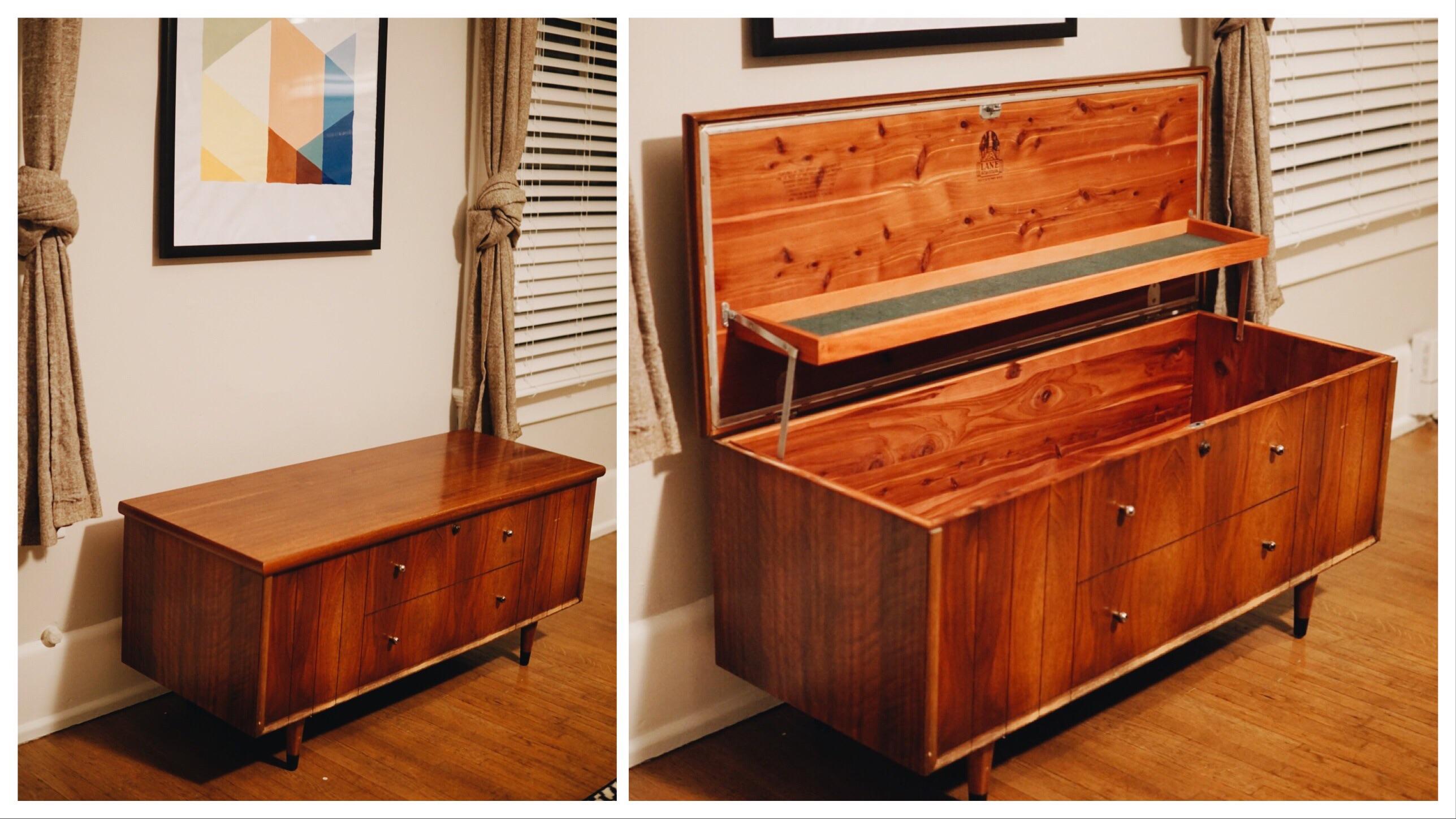 Found this pretty Lane chest tonight! Will eventually be in our