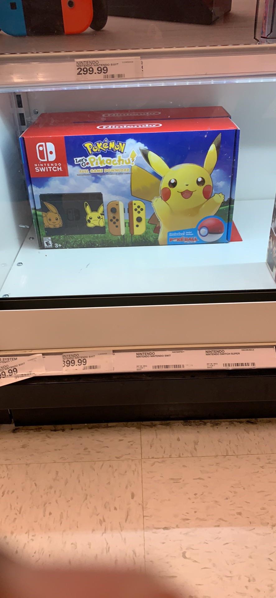 Pokémon Let’s Go Pikachu Bundle Restock at Target r/NintendoSwitch