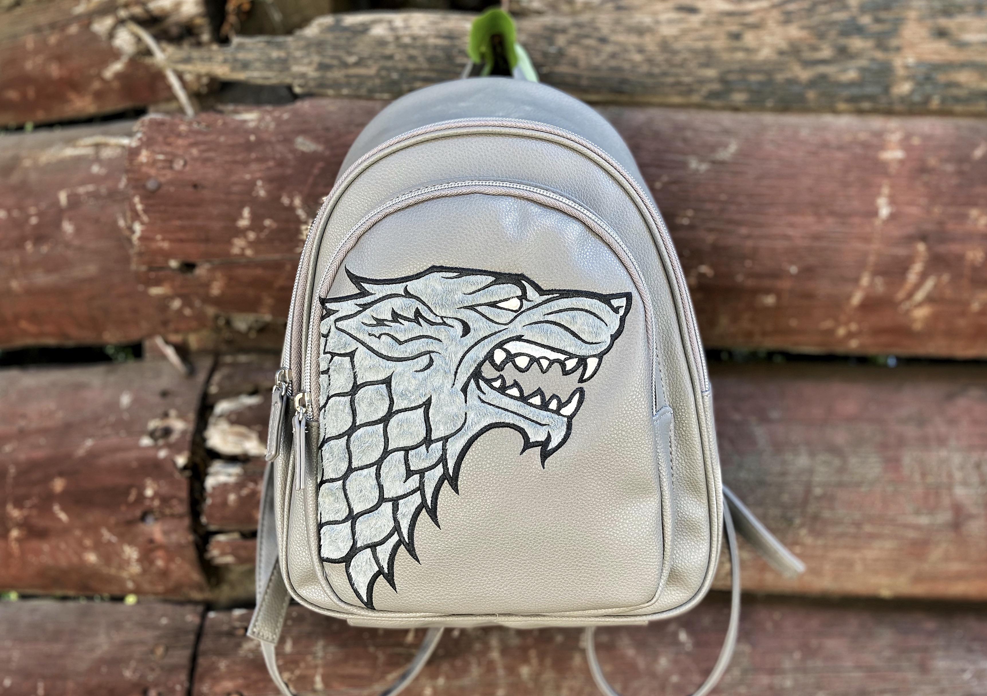 Lil dire wolf backpack i made r/JonWinsTheThrone