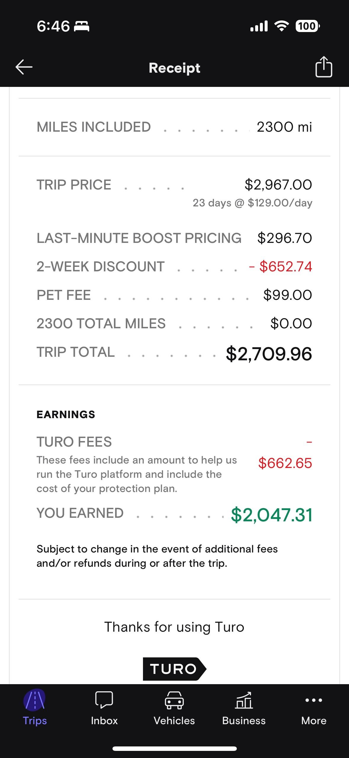 First long term trip. Is this good? Model Y r/turo