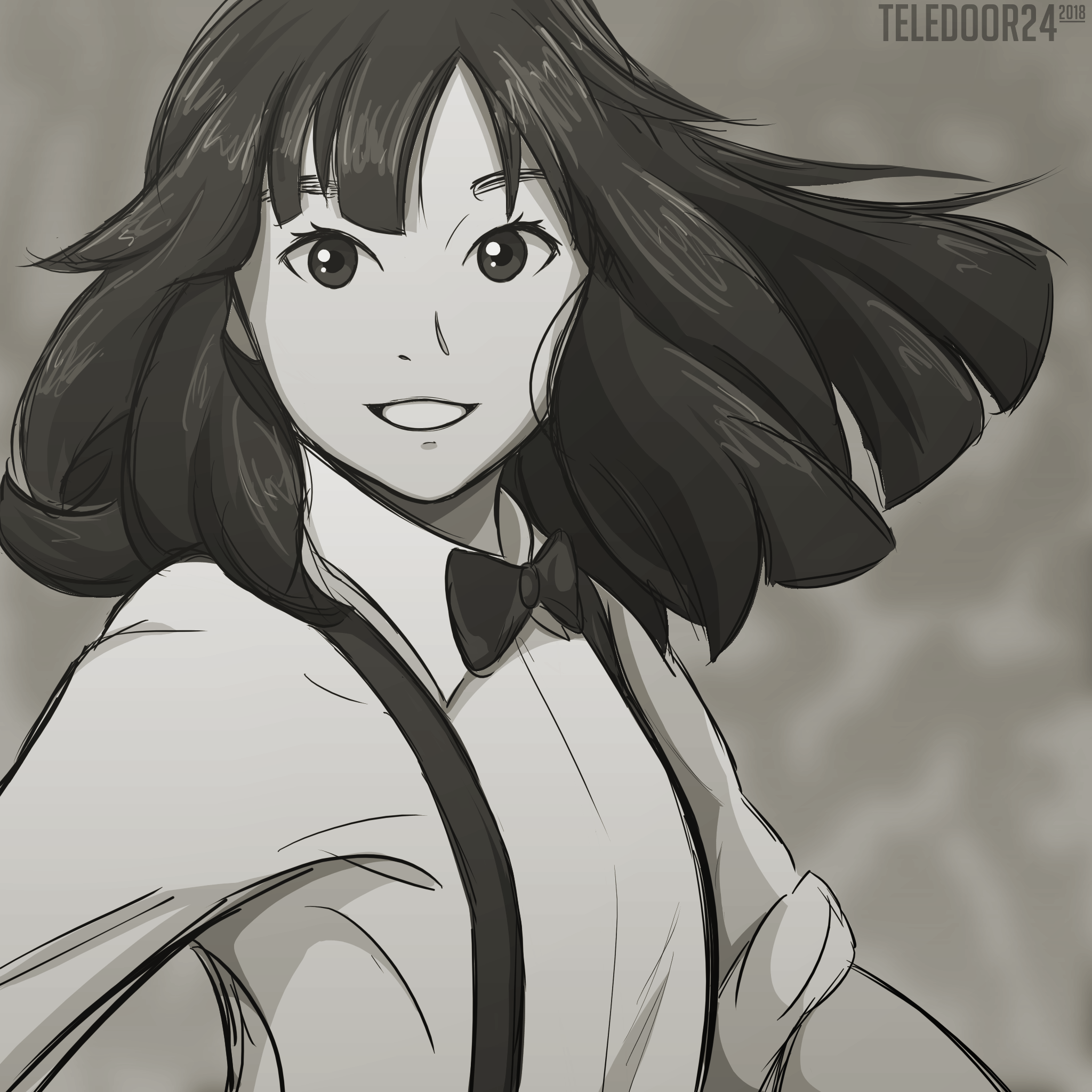 Plastic Love Mariya Takeuchi album cover redraw, digital, 2048x2048px