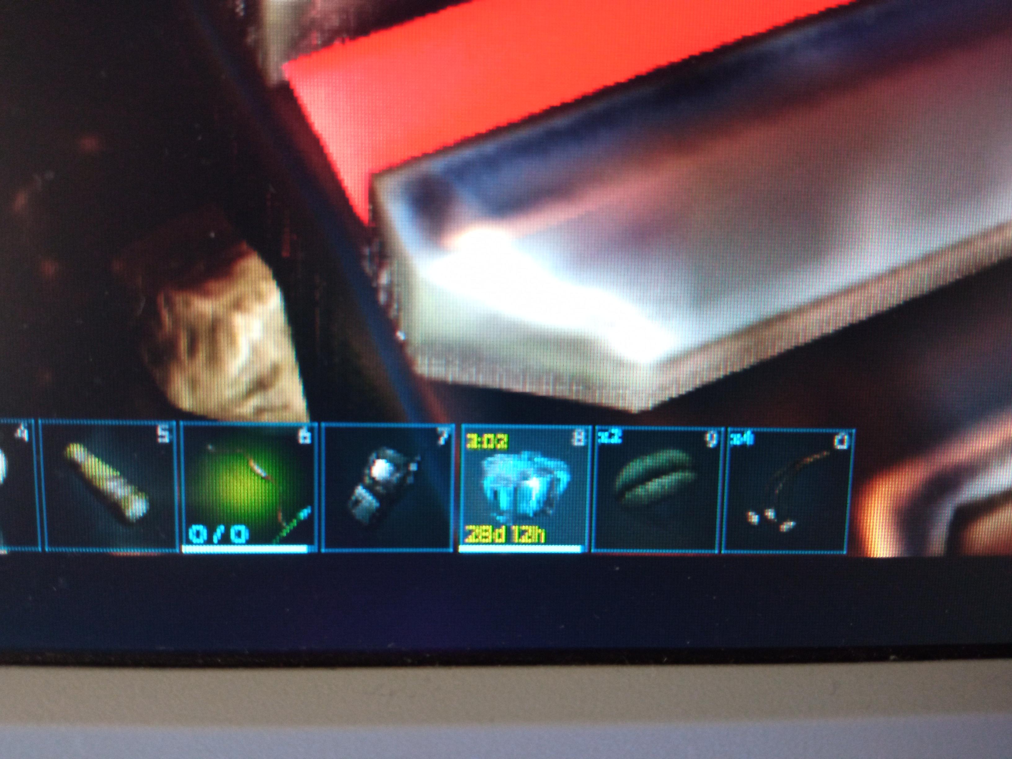 i transfered to another server but didn't know that hotbar items have a