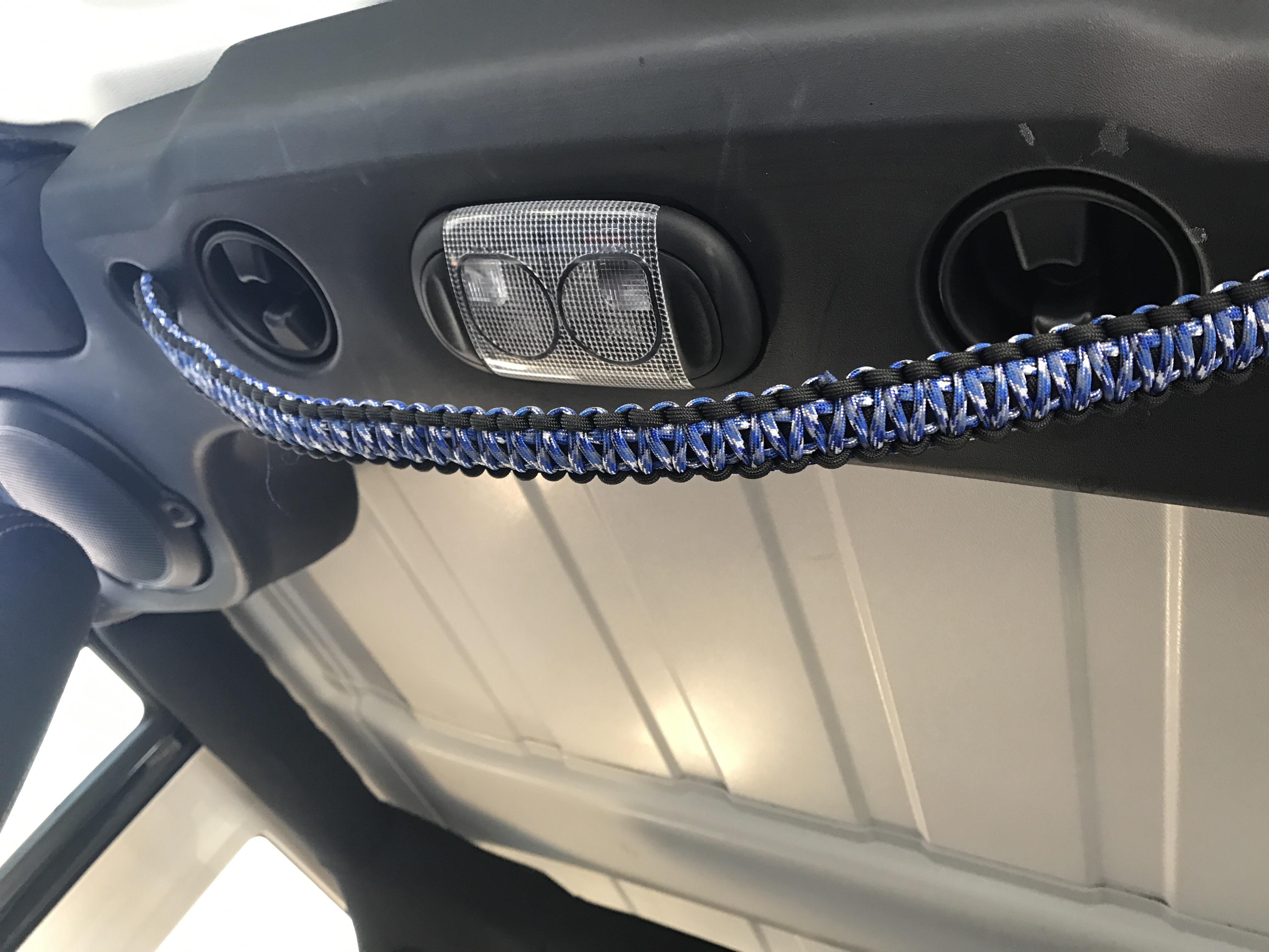 Soundbar Grab Handle for Jeep Wrangler r/paracord