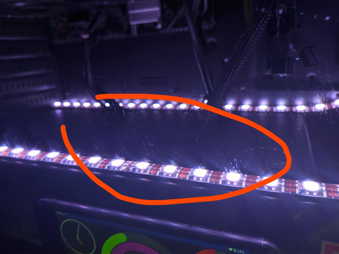 What is the best way to clean the side tempered glass panel?? r