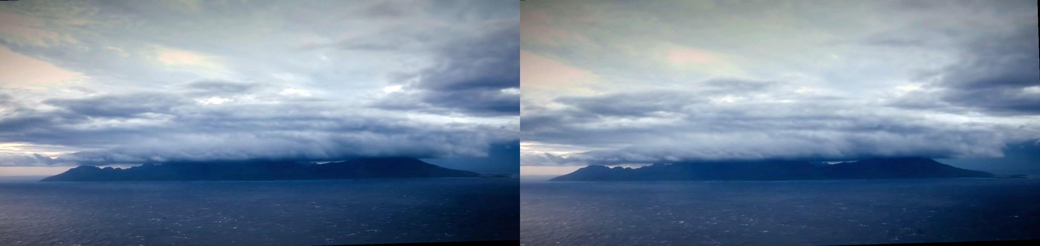 Establishing shot from the movie The Hallow. It was much darker to make