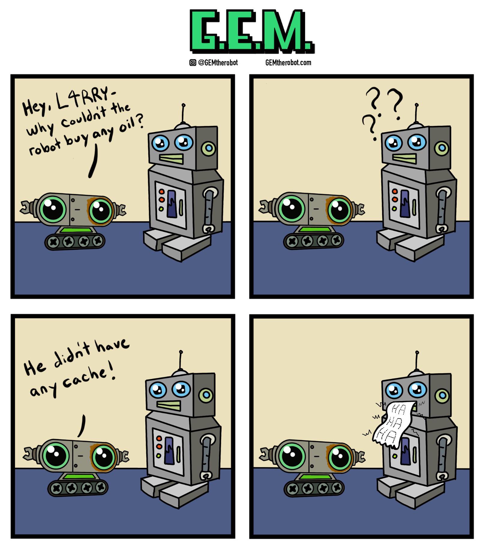 [OC] Robot Jokes