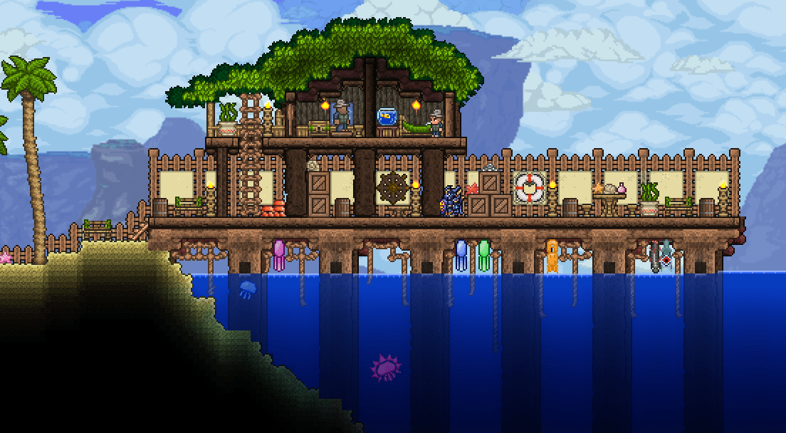 Террария Домик У Океана 63 фото