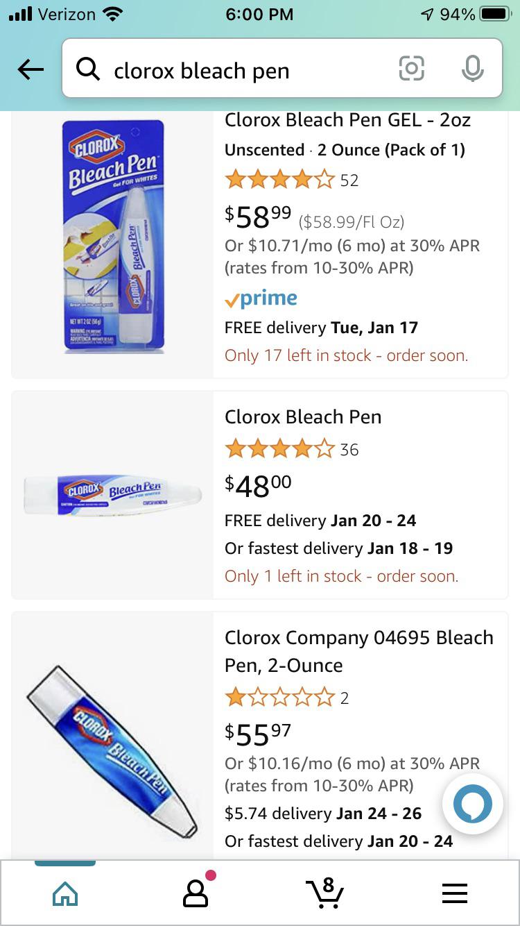 What is going on with the price of Clorox bleach pens?! r/CleaningTips