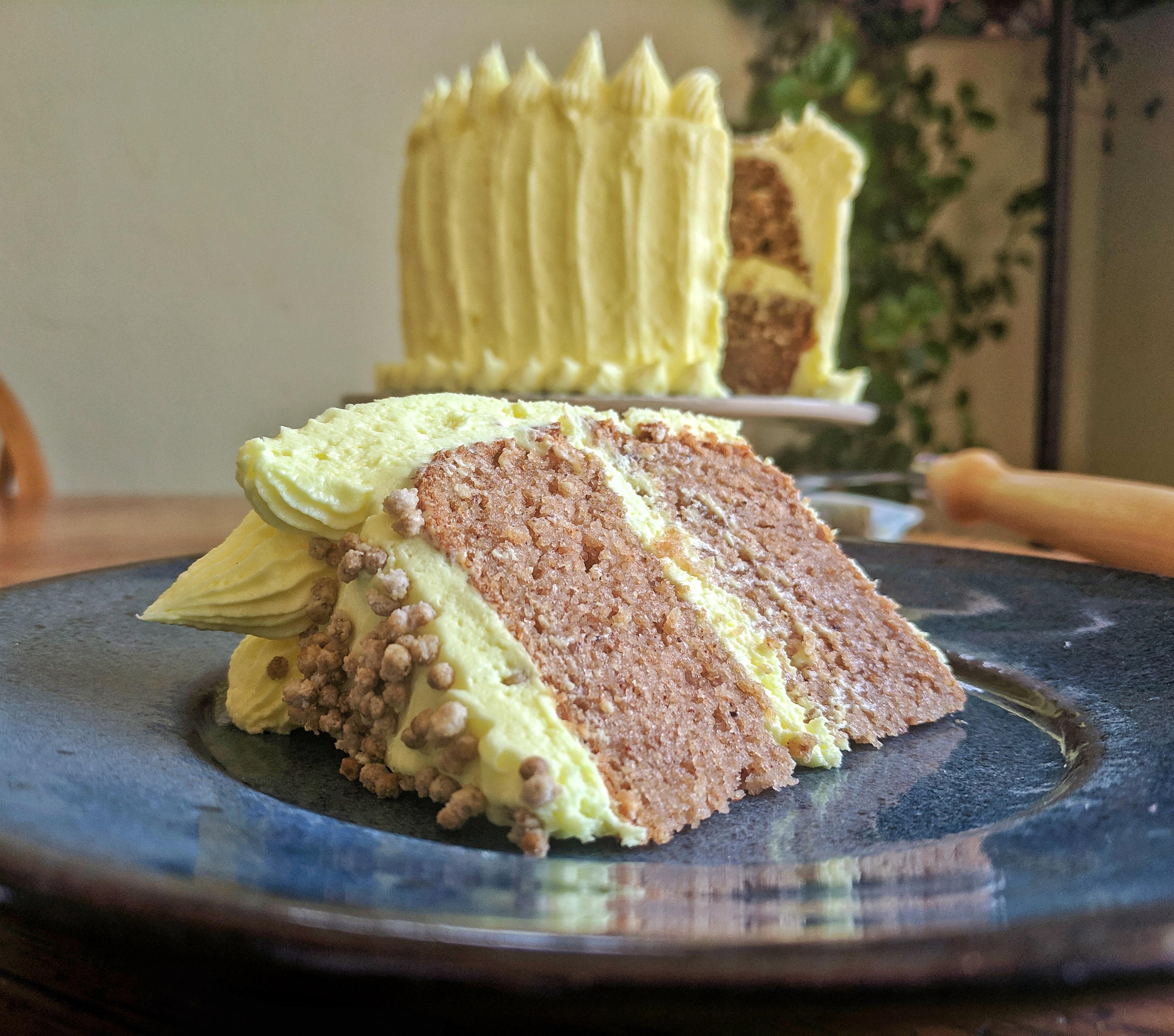 Week 18 Mustard Mustard Spice Cake with Cream Cheese Frosting and