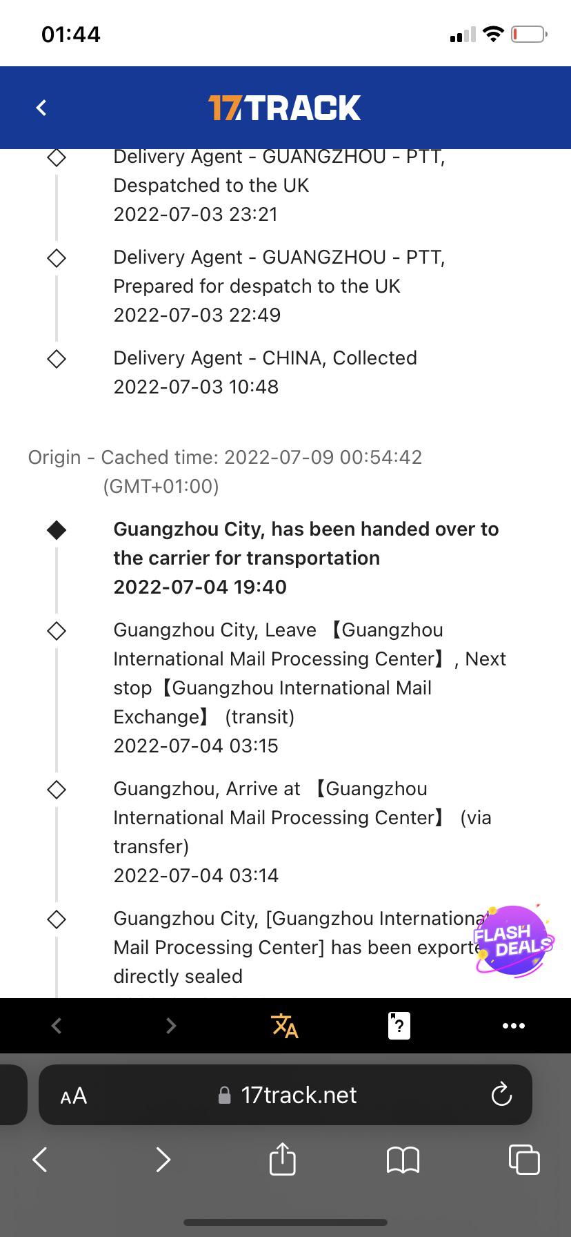 Been stuck like this for a while, shipping to the uk, how long do I