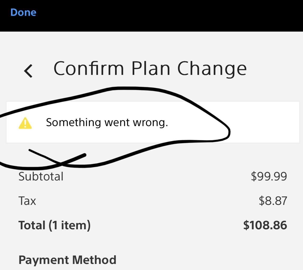 Anybody can tell me why I can’t buy PS Plus even though I have the