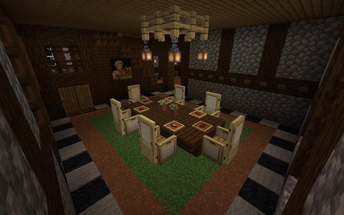 Minecraft Dining Room Design