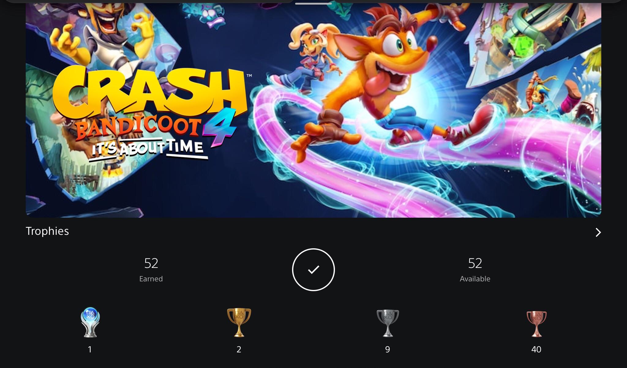 [Crash Bandicoot 4 It’s About Time] 10 saved it for 10 it’s about time