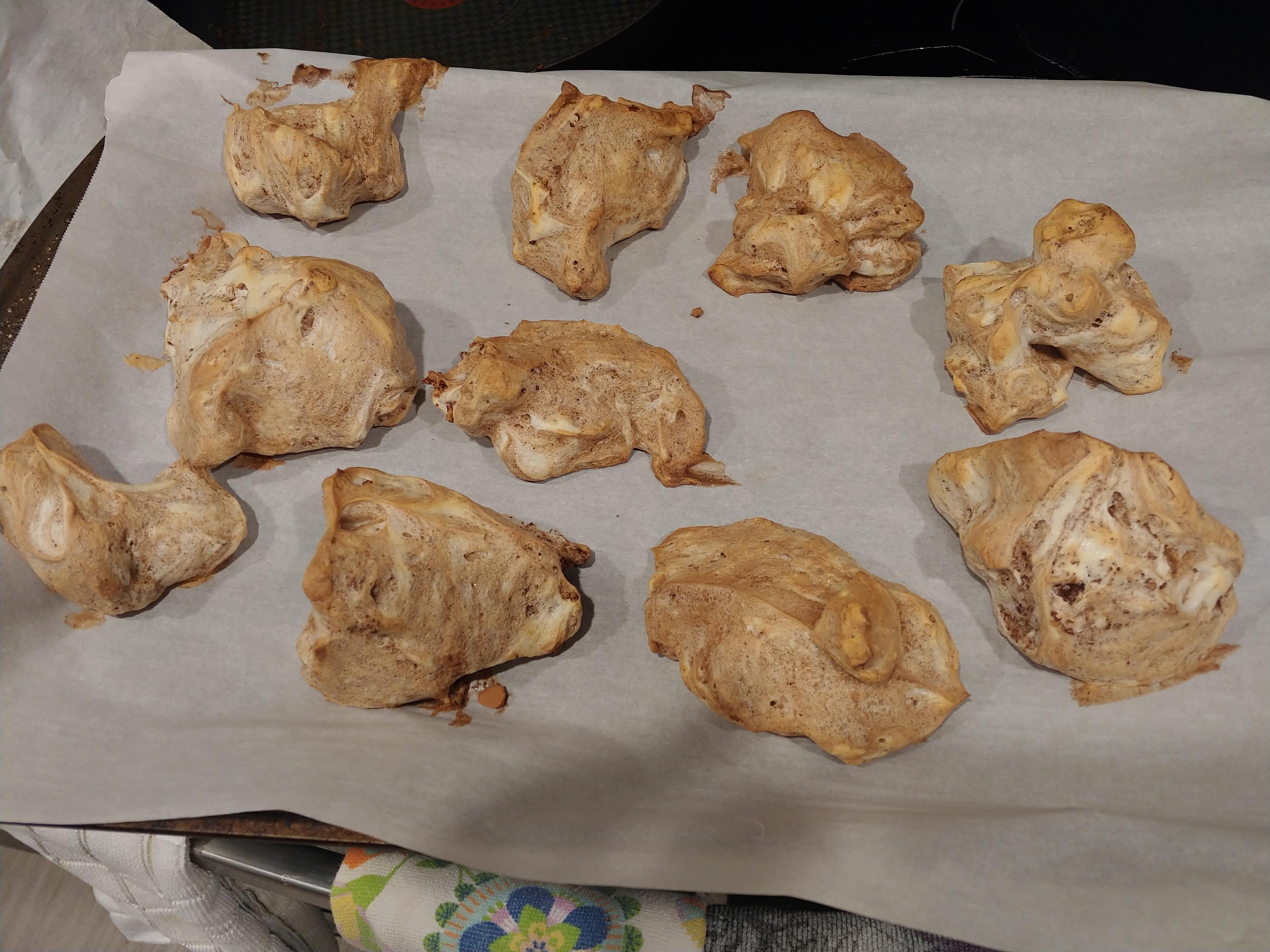 Egg White Puffs (meringue like cookies) r/Volumeeating