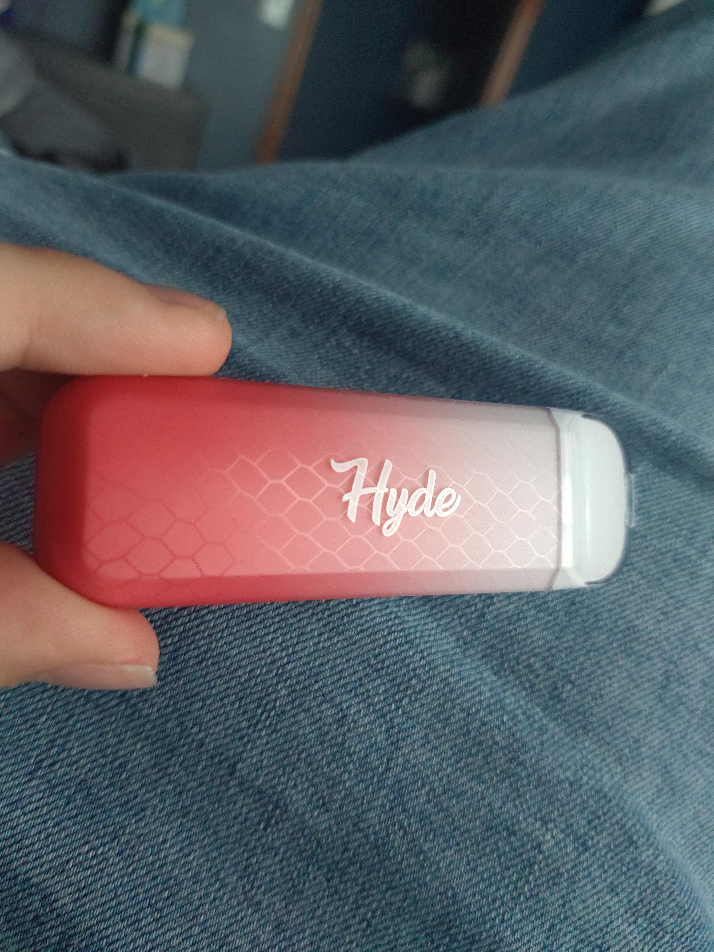 Hyde NBar, Strawberry Ice Cream. Crazy draw but tastes like astronaut ice cream to me, I don't