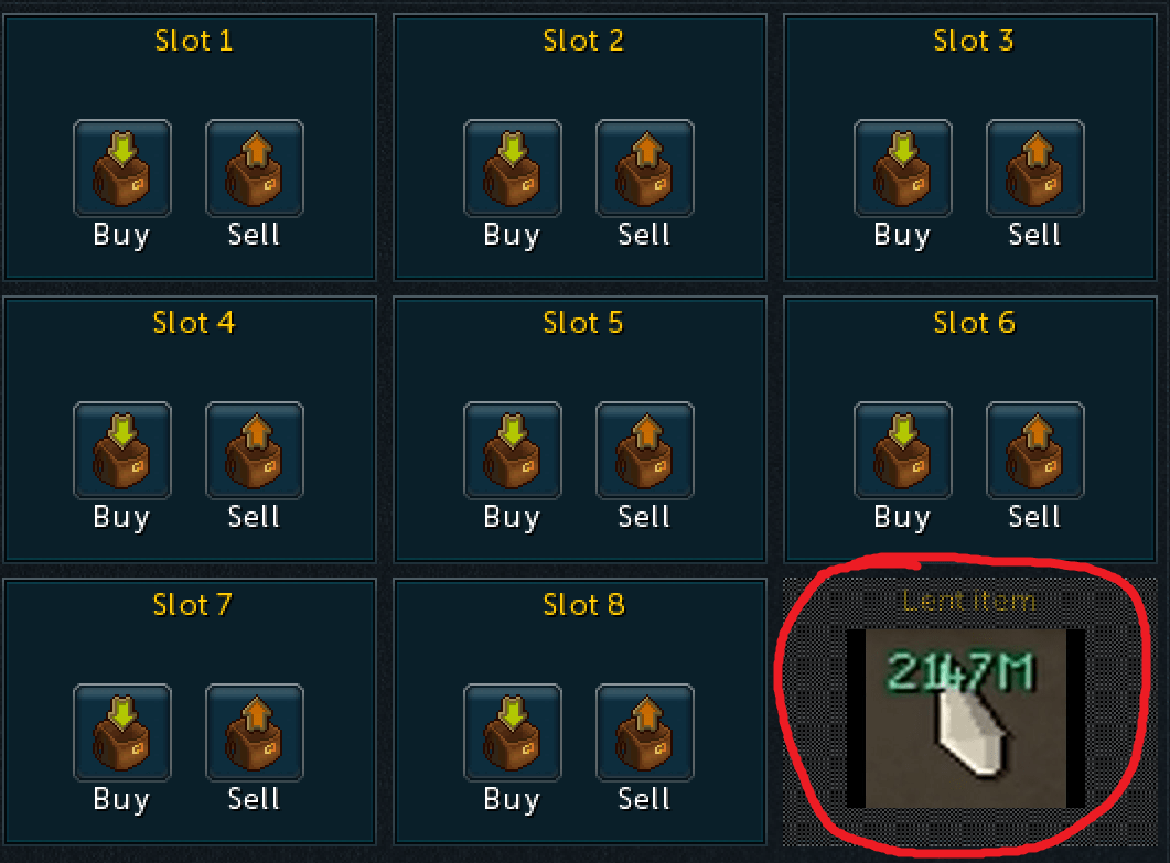 Move "Lent items" off the GE to the bank, similar to Diango's items