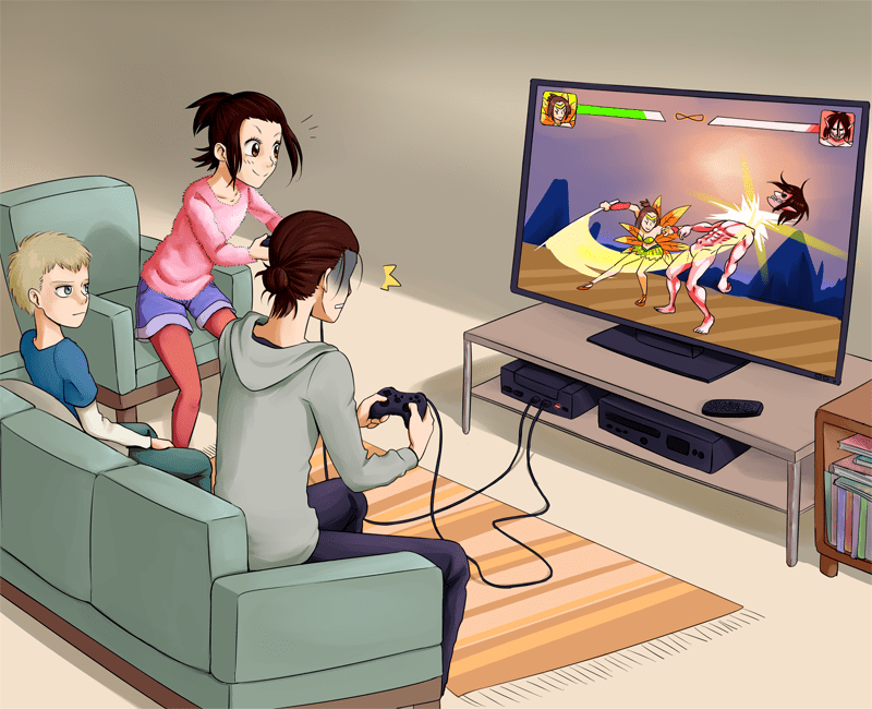 [Manga Spoilers] Father and daughter play Artist by snkfurbies