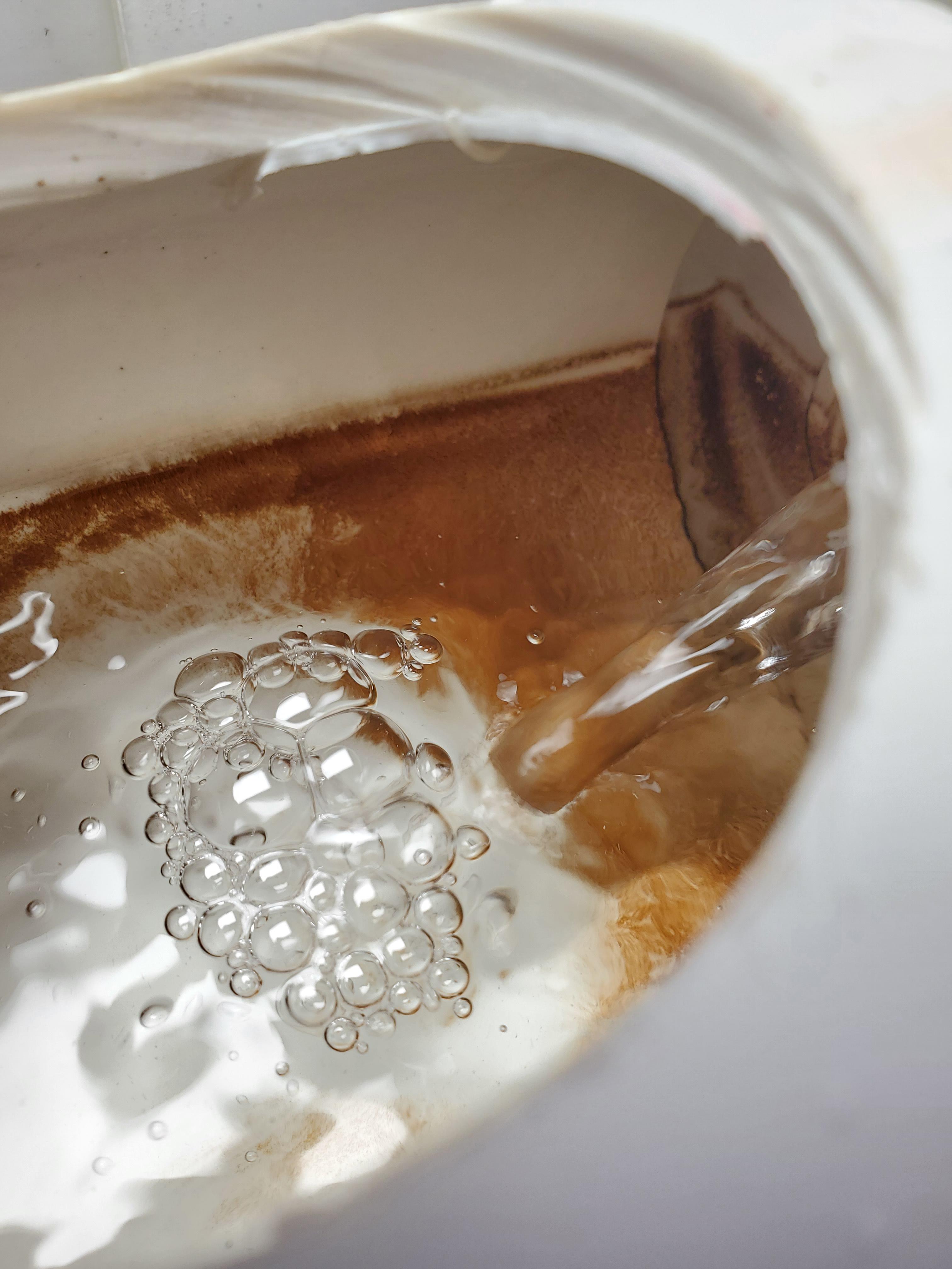 I am getting this brown 'stuff all over my system. I am not sure what