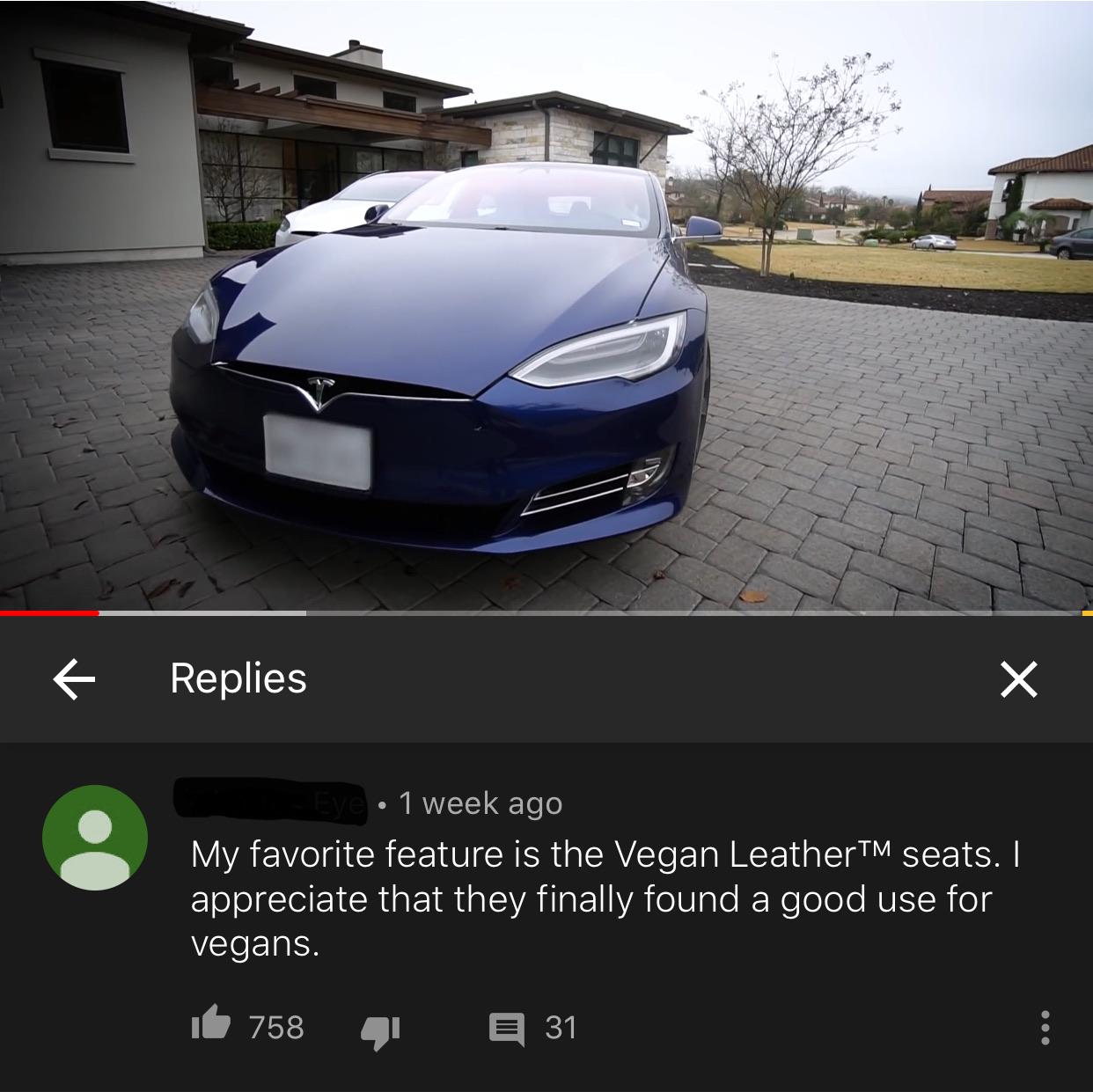 Vegan leather seats r/HolUp