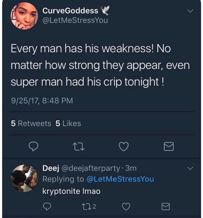 superman's crip tonight! ) r/WhitePeopleTwitter