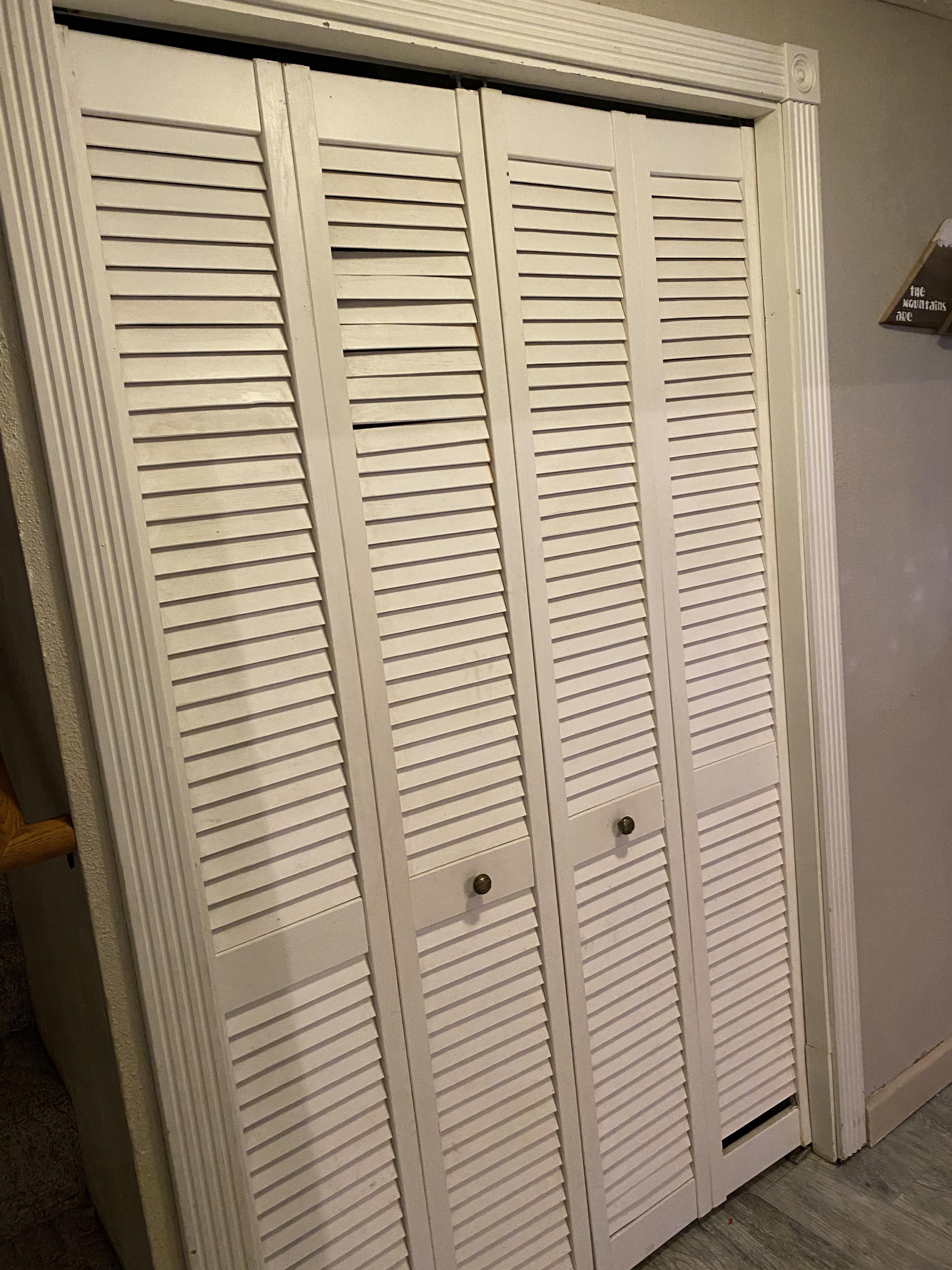 Ideas for replacing bifold closet doors? r/homerenovations