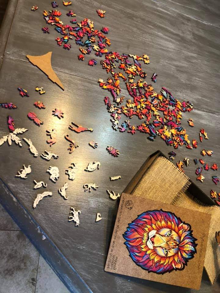 This 3D puzzle with animal shaped pieces interestingasfuck
