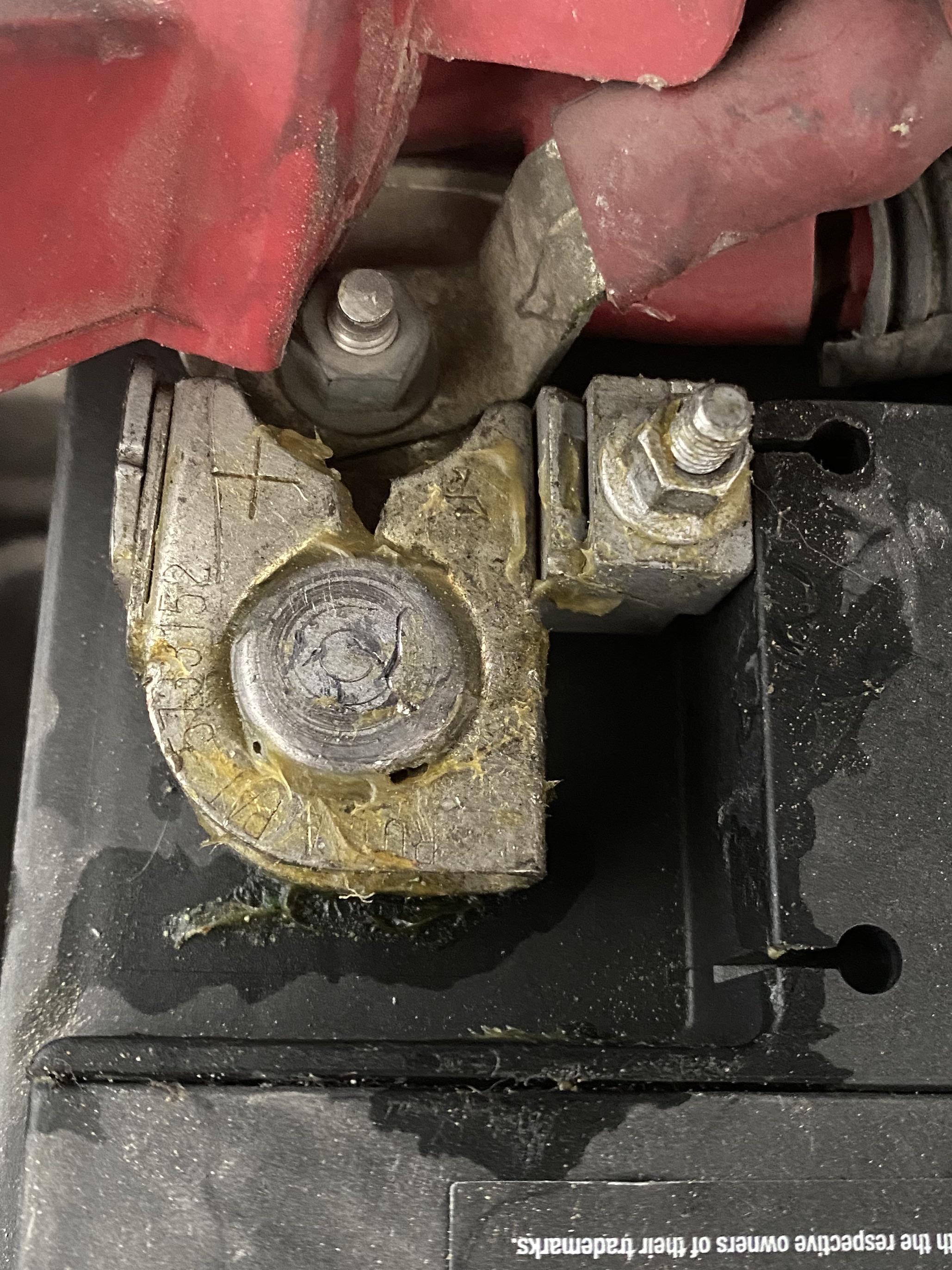 Is my car battery leaking??! : r/Cartalk
