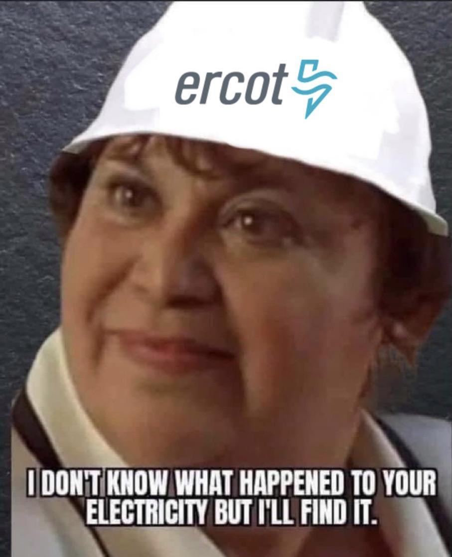 ERCOT to Texas r/texas