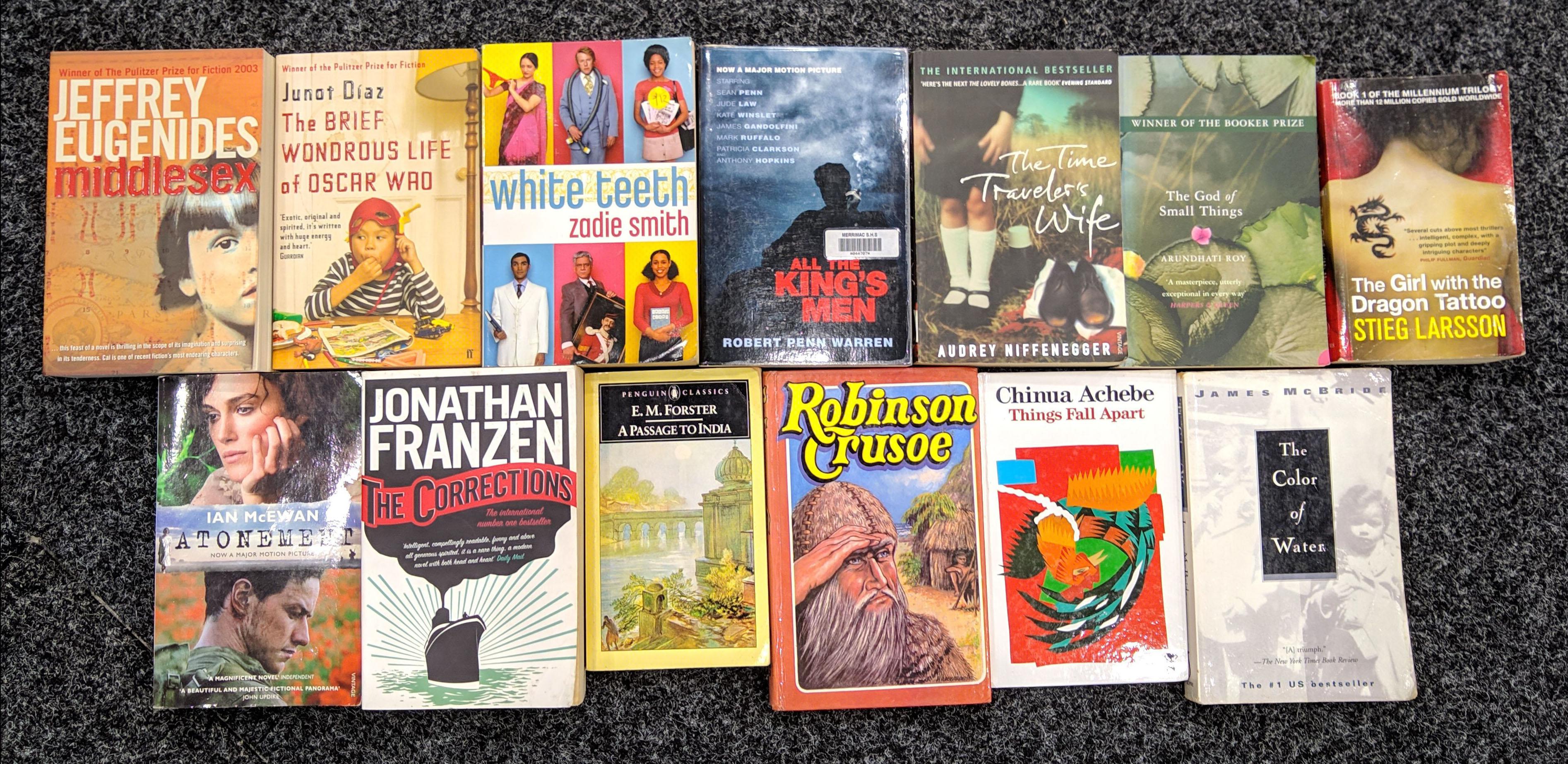 Went to a used book sale. After an extra 50 off, grabbed these books