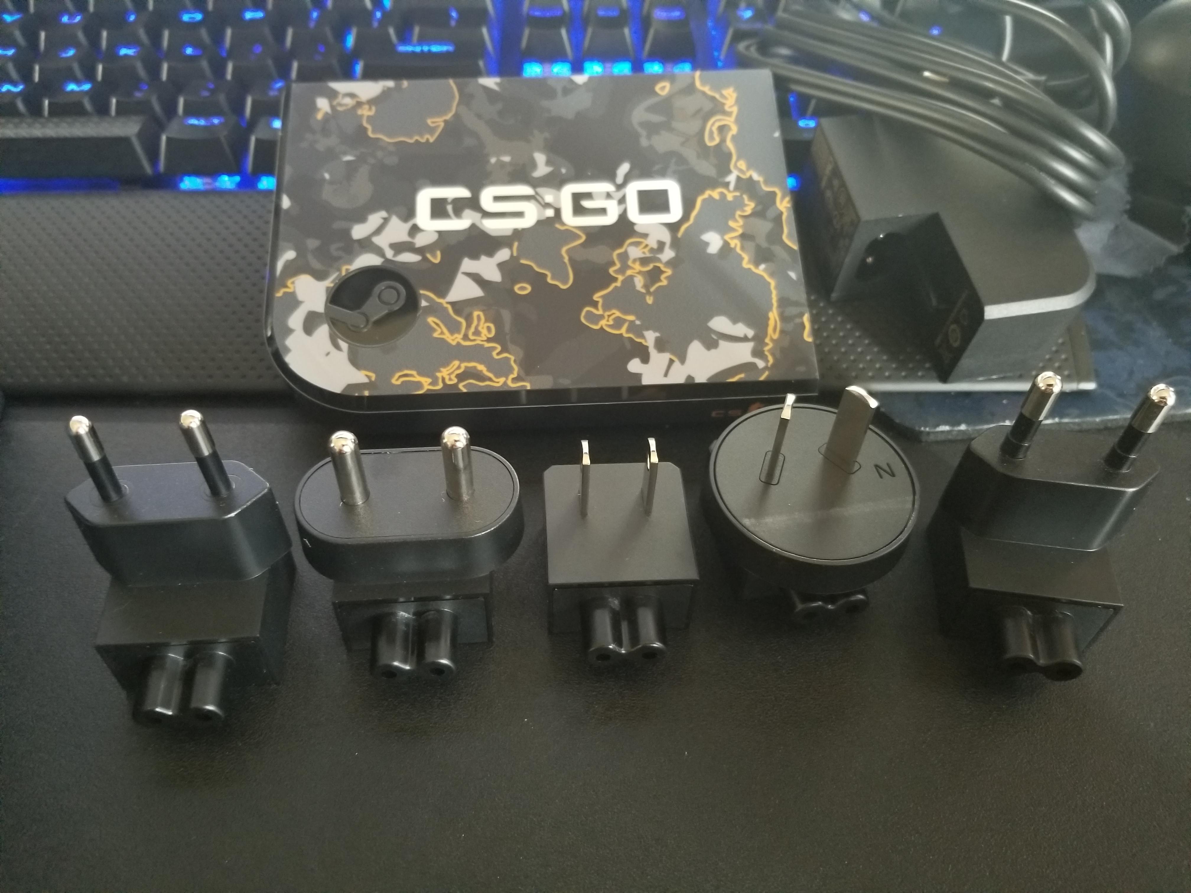 Steam Link came with a modular power adapter. : r/mildlyinteresting