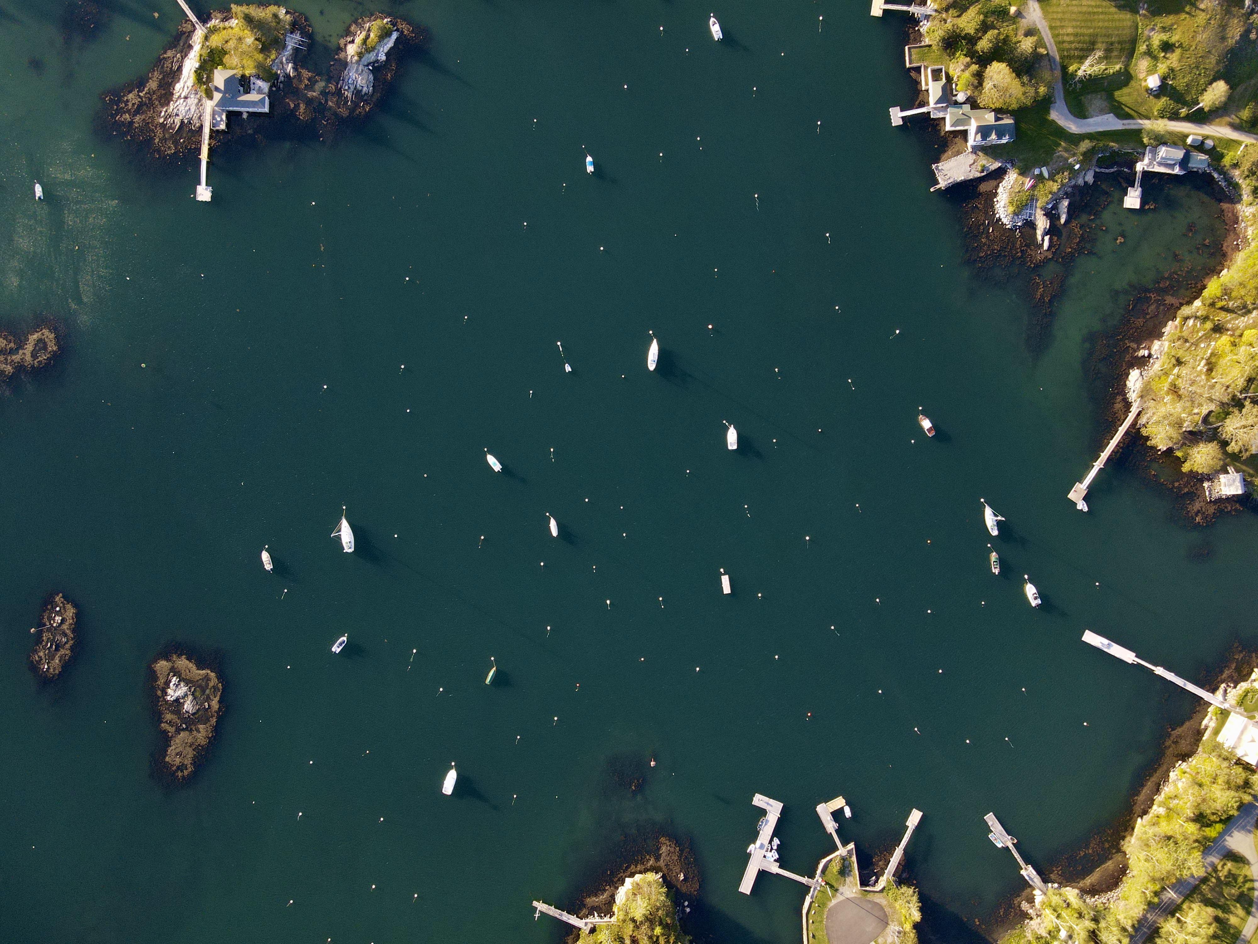 A cove in Maine r/drone_photography