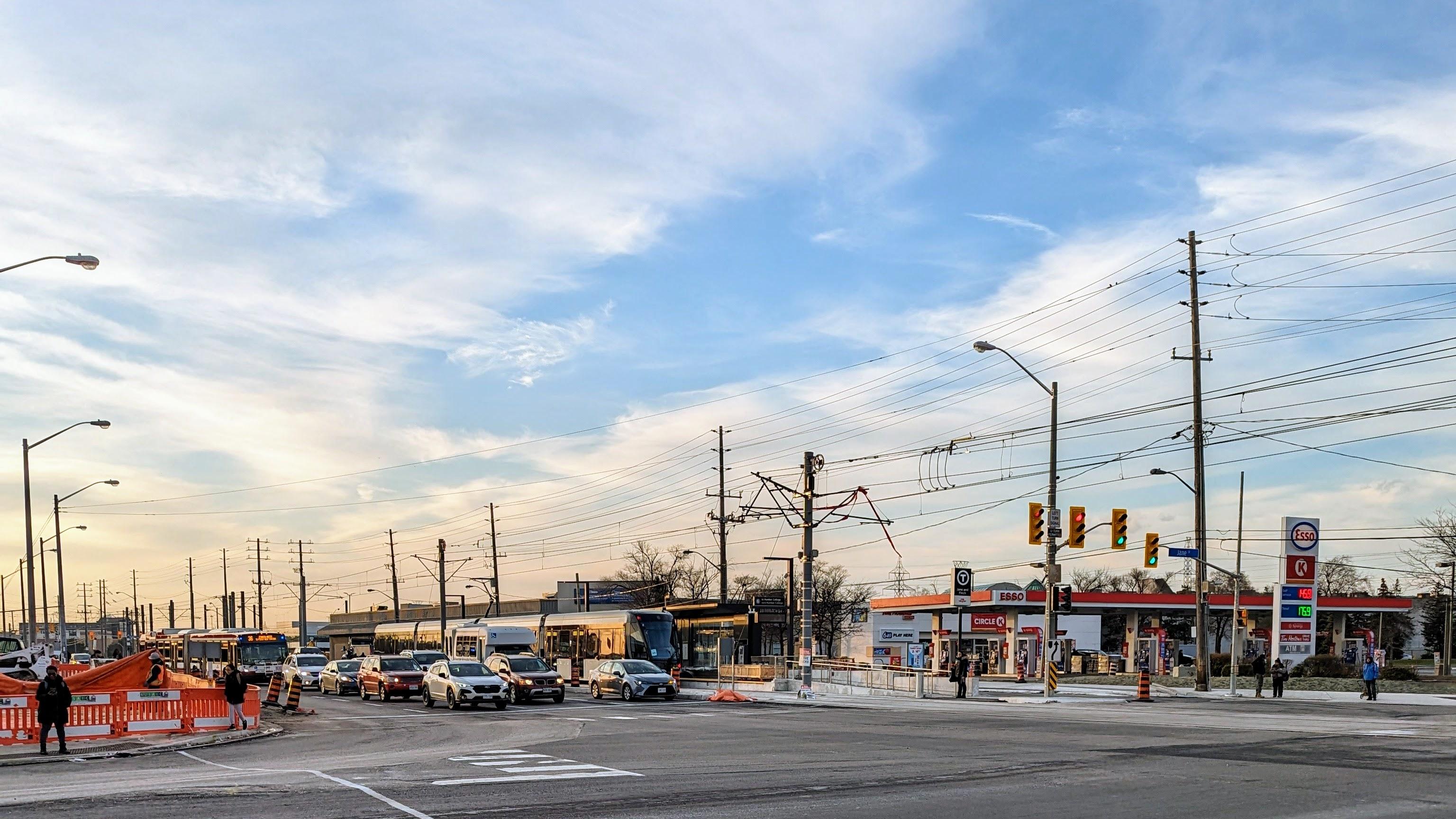 Finch West LRT at Jane and Finch A Refreshing Sight Without Road