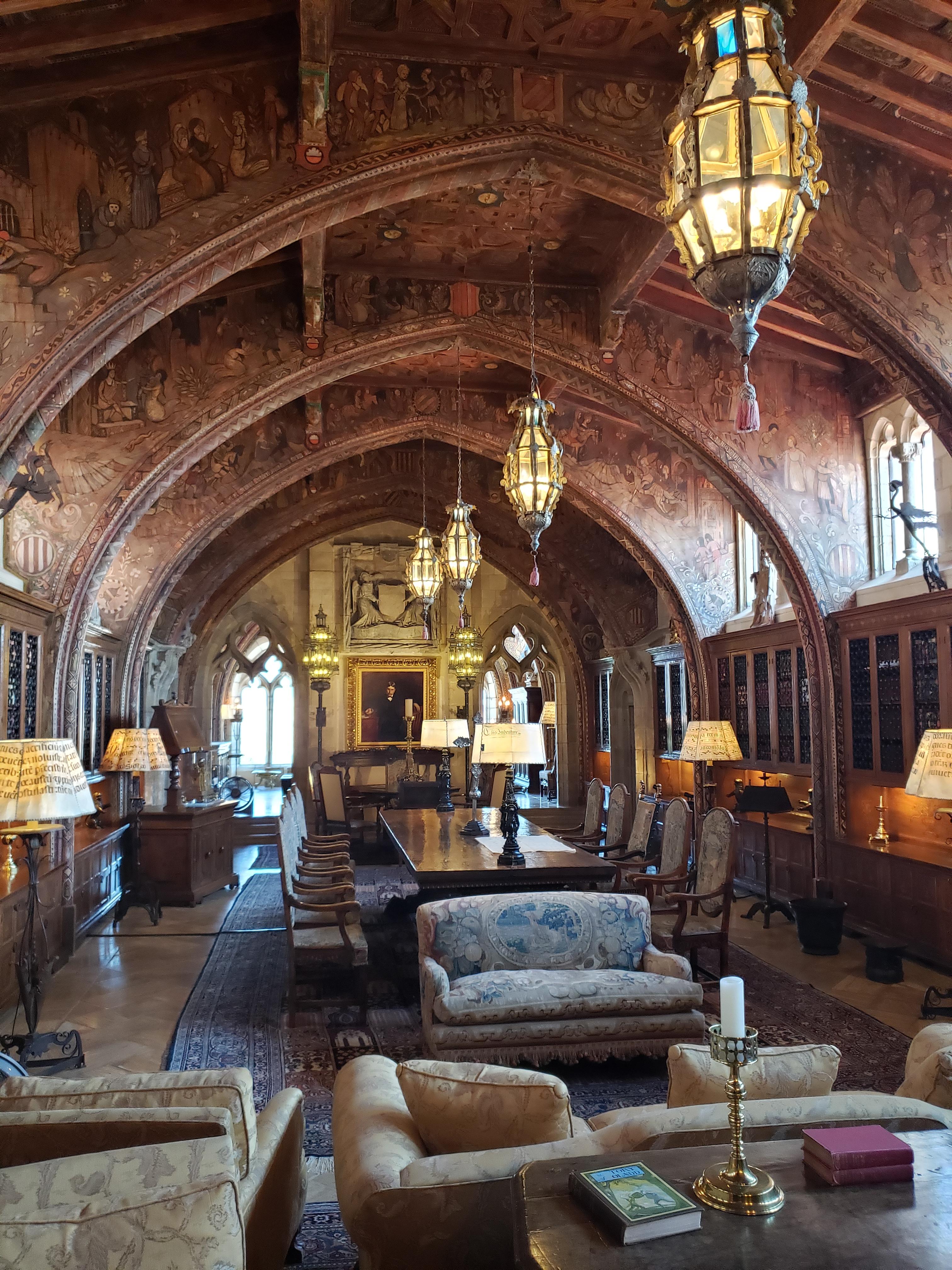 Hearst castle gothic room r/Gothic